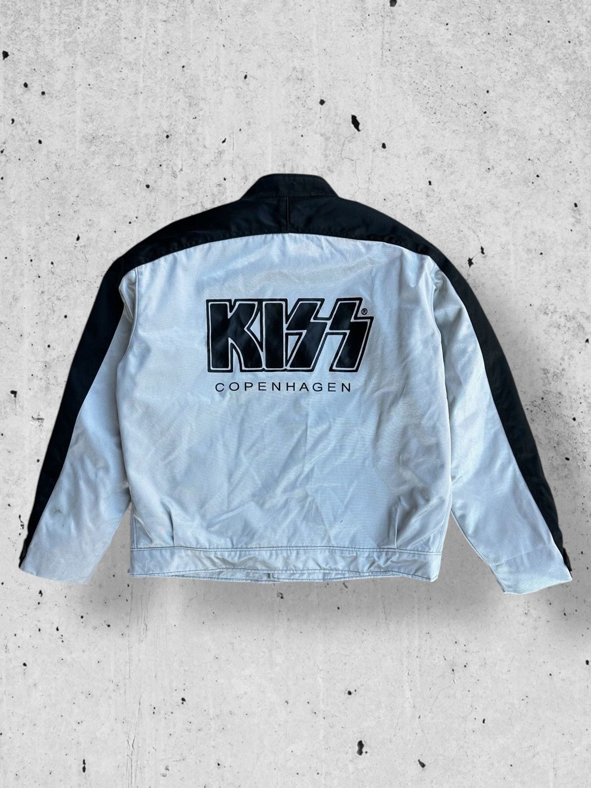 Band Tees × KISS × Schott Silver reflective vintage Schott x DKB x KISS bomber jacket Size US L / EU 52-54 / 3 - 11 Thumbnail