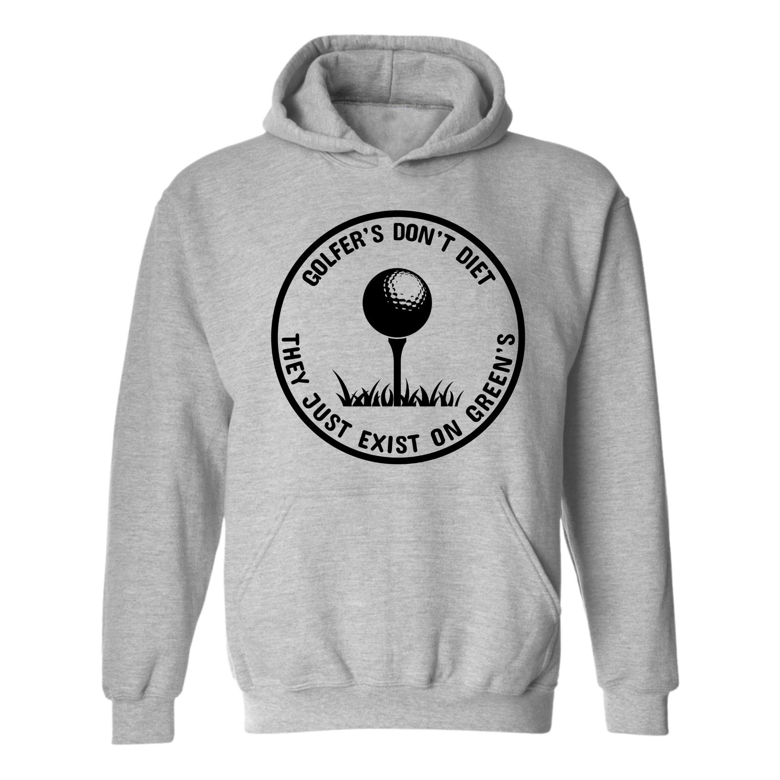 & Other Stories Golf Hoodie Golfers Dont Diet Greens Golfing TEE Sweatshirt Size US L / EU 52-54 / 3 - 5 Thumbnail