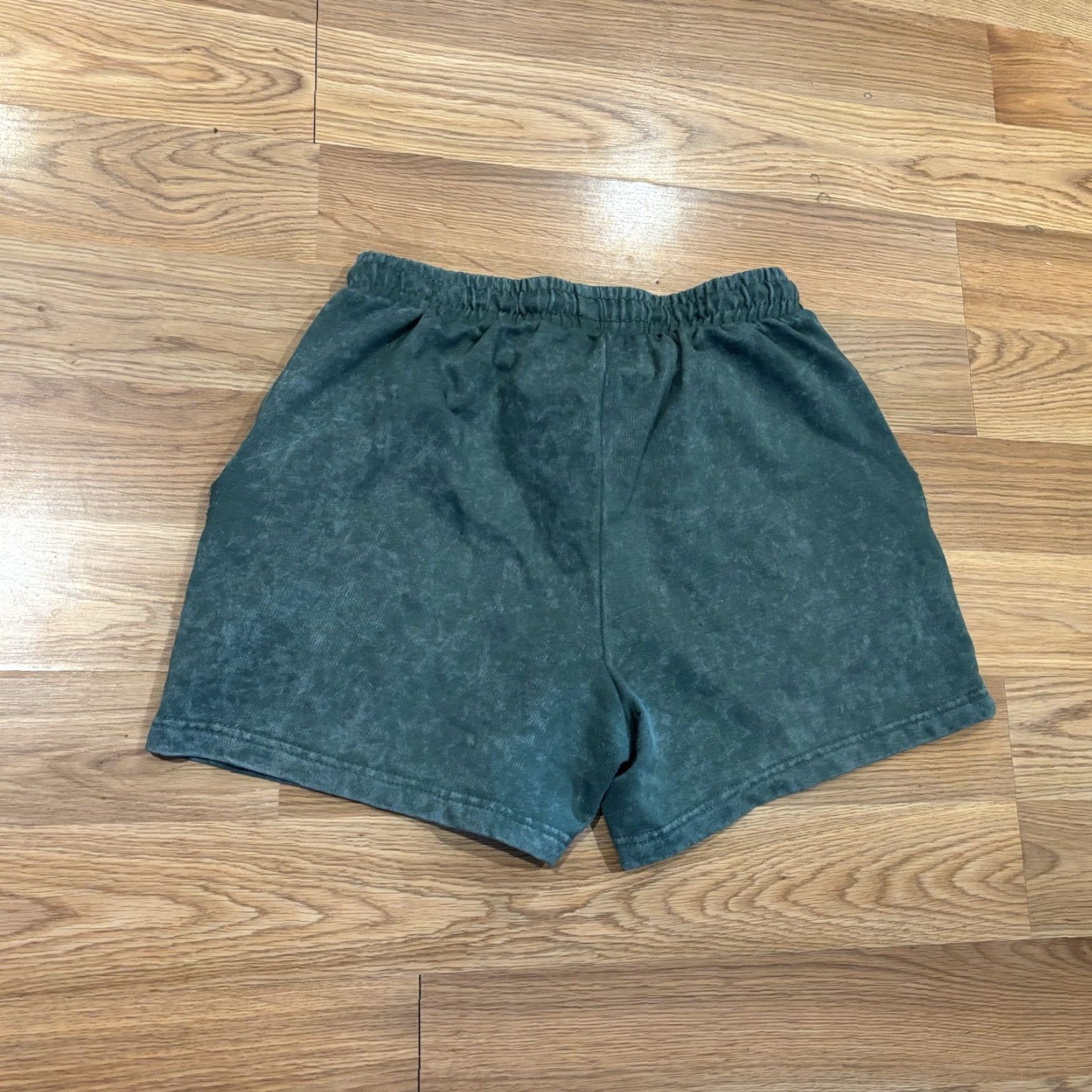 Vintage Wu-Tang Clan Green Sweat Fleece Athletic Shorts With Pockets Men’s Medium Size US 31 - 7 Thumbnail
