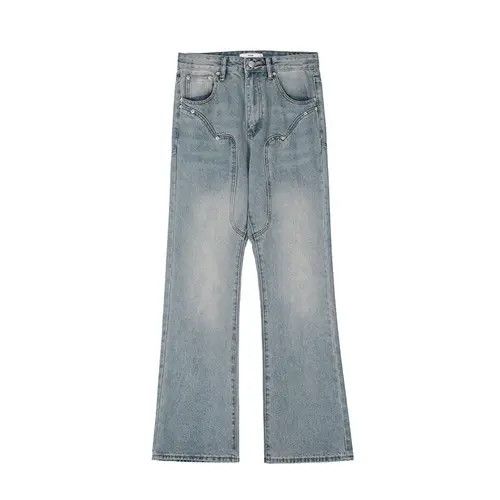 Jean distressed carpenter utility carpenter jeans Size US 32 / EU 48 - 6 Thumbnail