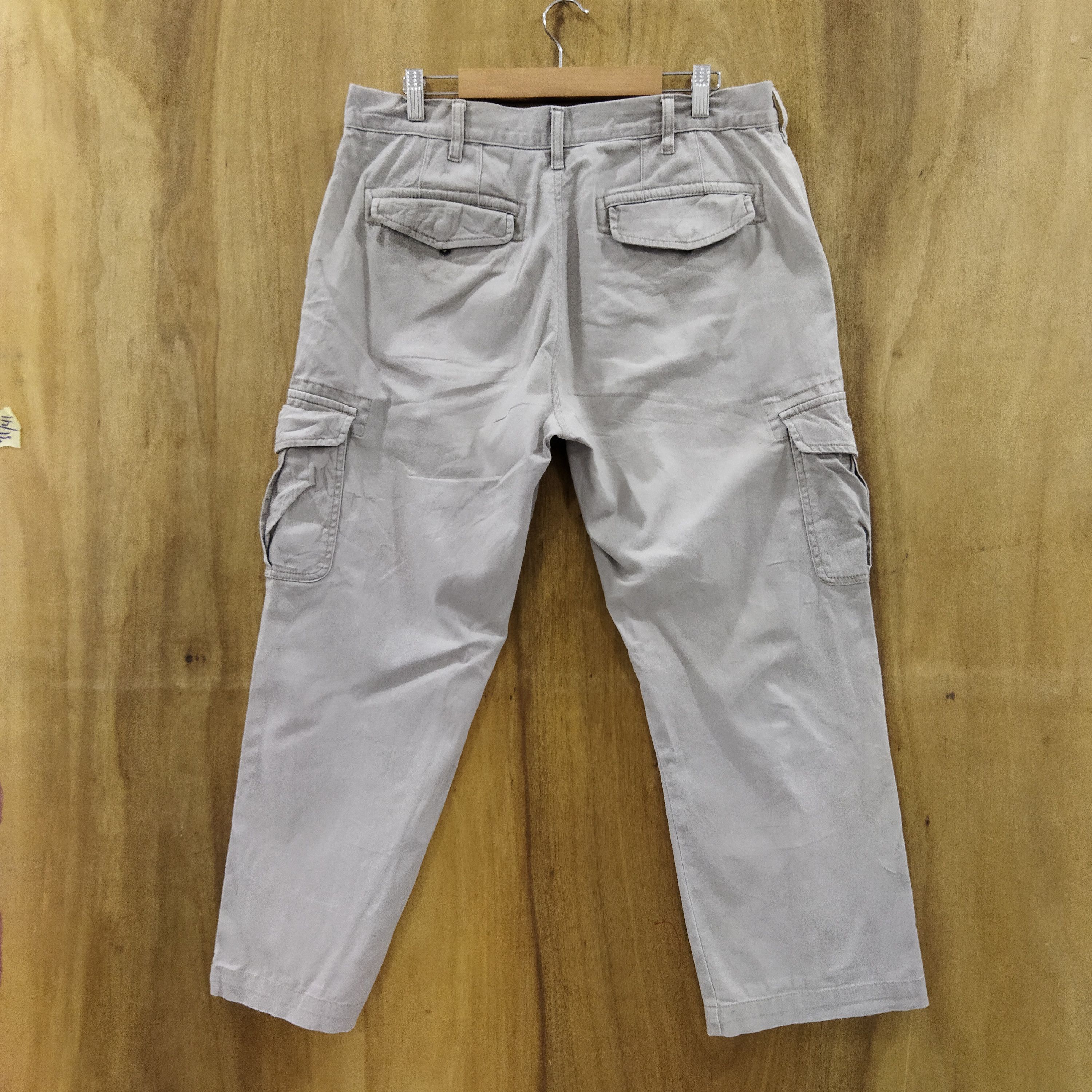 Japanese Brand TROY BROS GREY CARGO PANTS Size US 34 / EU 50 - 7 Thumbnail