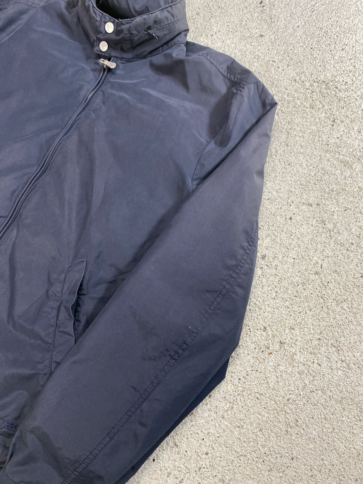 Versace Vintage versace sport windbreaker bomber jacket navy Size US L / EU 52-54 / 3 - 14 Thumbnail