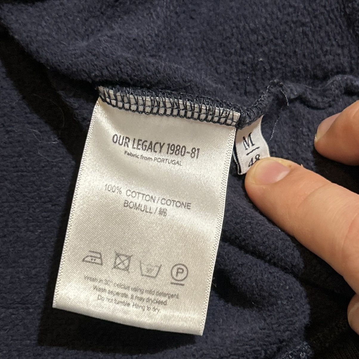 Our Legacy Our Legacy Crewneck Sweatshirt Navy Size US M / EU 48-50 / 2 - 4 Thumbnail