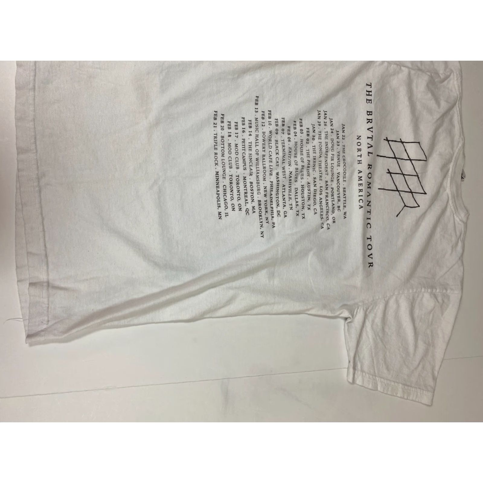 American Apparel American Apparel Mens T Shirt M Brooke Fraser White Crew Neck Short Sleeve Cotton Spandex Solid Logo Beers Classic Vintage No Size US M / EU 48-50 / 2 - 7 Thumbnail