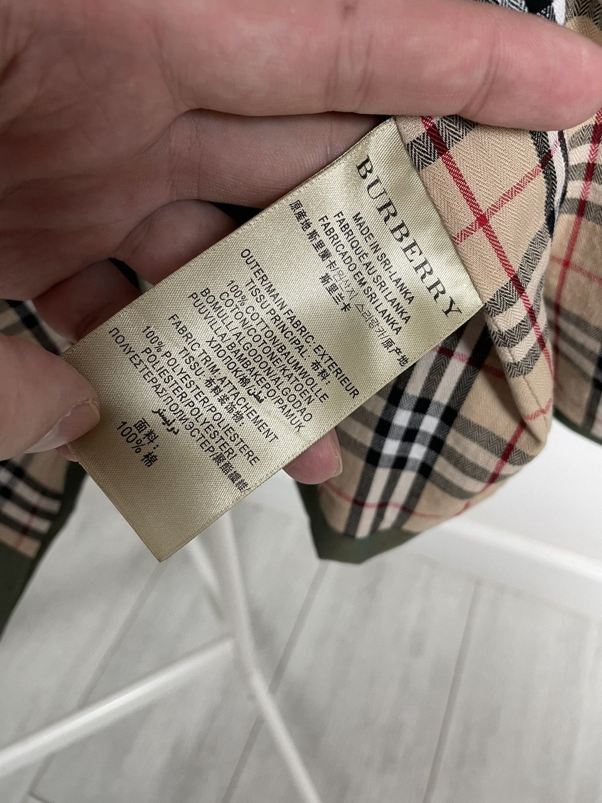 Burberry Burberry London England Trench Coat nova check UK 6 Women’s Size XS / US 0-2 / IT 36-38 - 11 Thumbnail