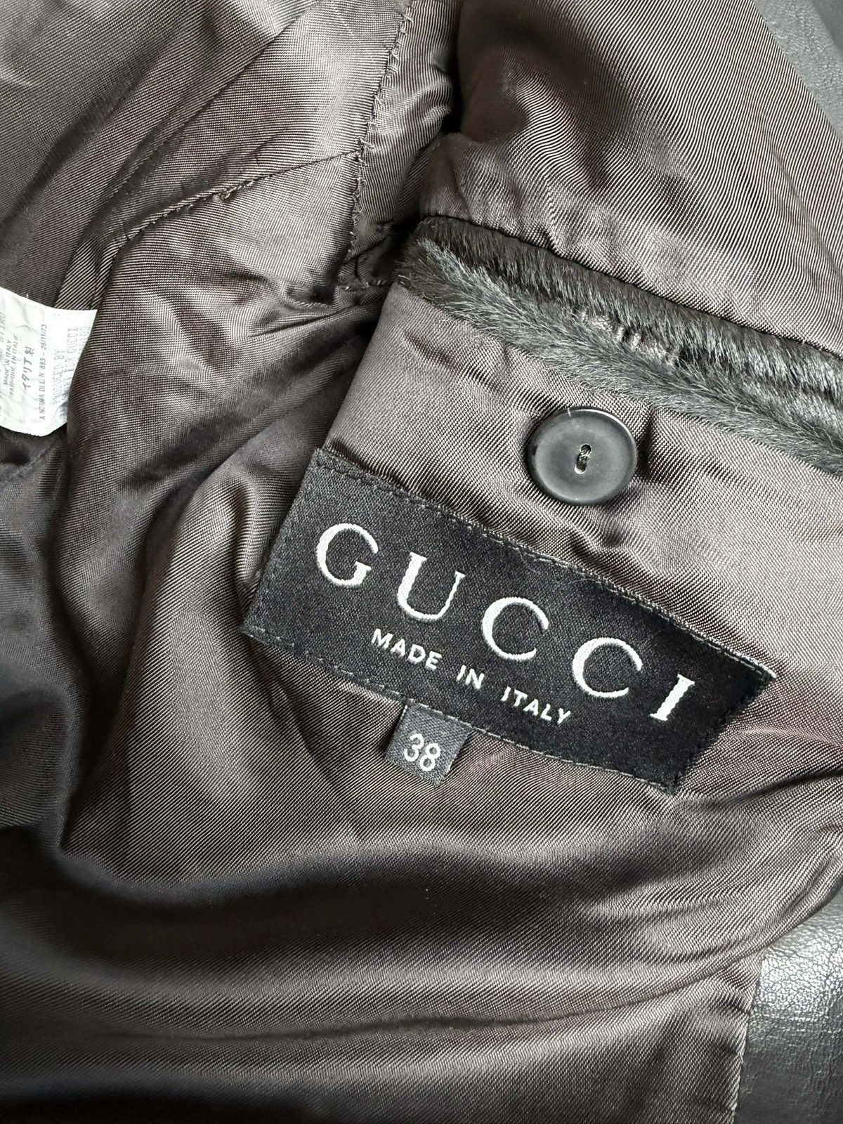 Gucci Gucci by Tom Ford Pony Hair Leather Jacket Size US S / EU 44-46 / 1 - 8 Thumbnail
