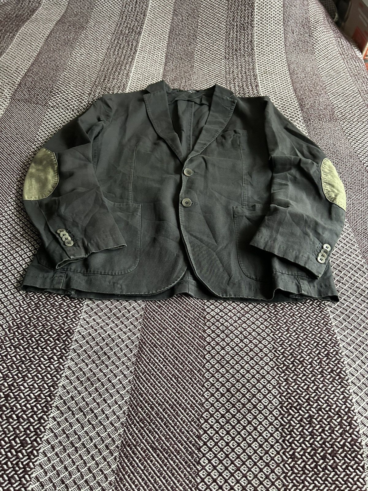 Tagliatore Tagliatore Cotton & Linen Men’s Blazer Avantgarde 50R Italy Size 50R - 3 Thumbnail