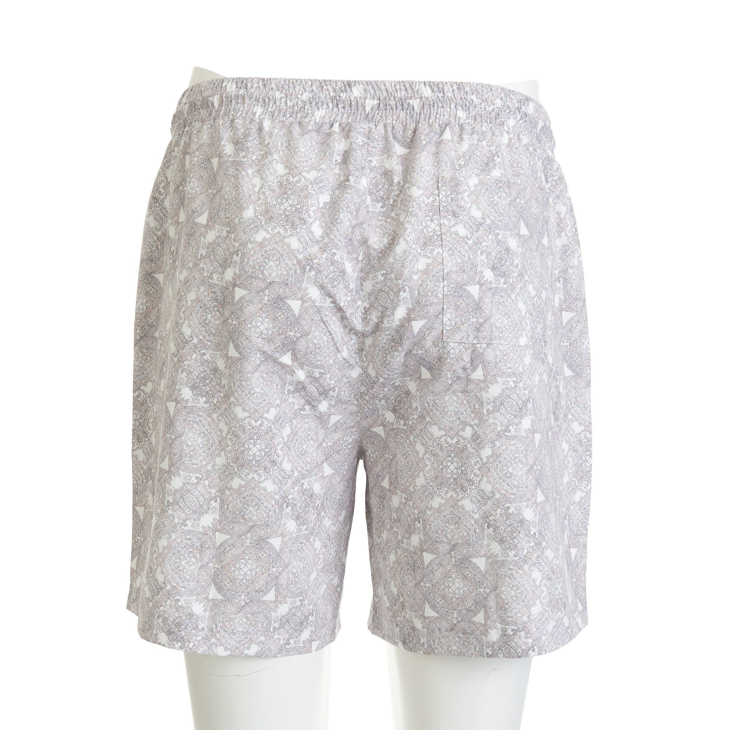 Brunello Cucinelli Swim Shorts With Paisley Print & Logo Embroidery Size M Size US 30 / EU 46 - 7 Thumbnail