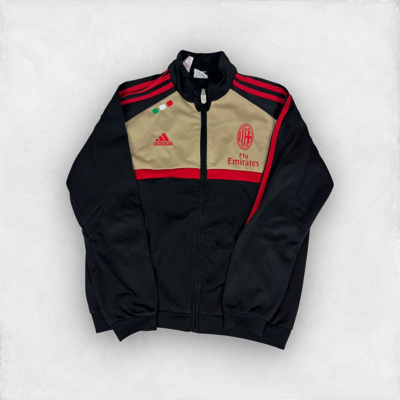 Adidas Adidas Men's Multi Full Zip AC Milan Football Tracksuit Size US S / EU 44-46 / 1 - 3 Thumbnail
