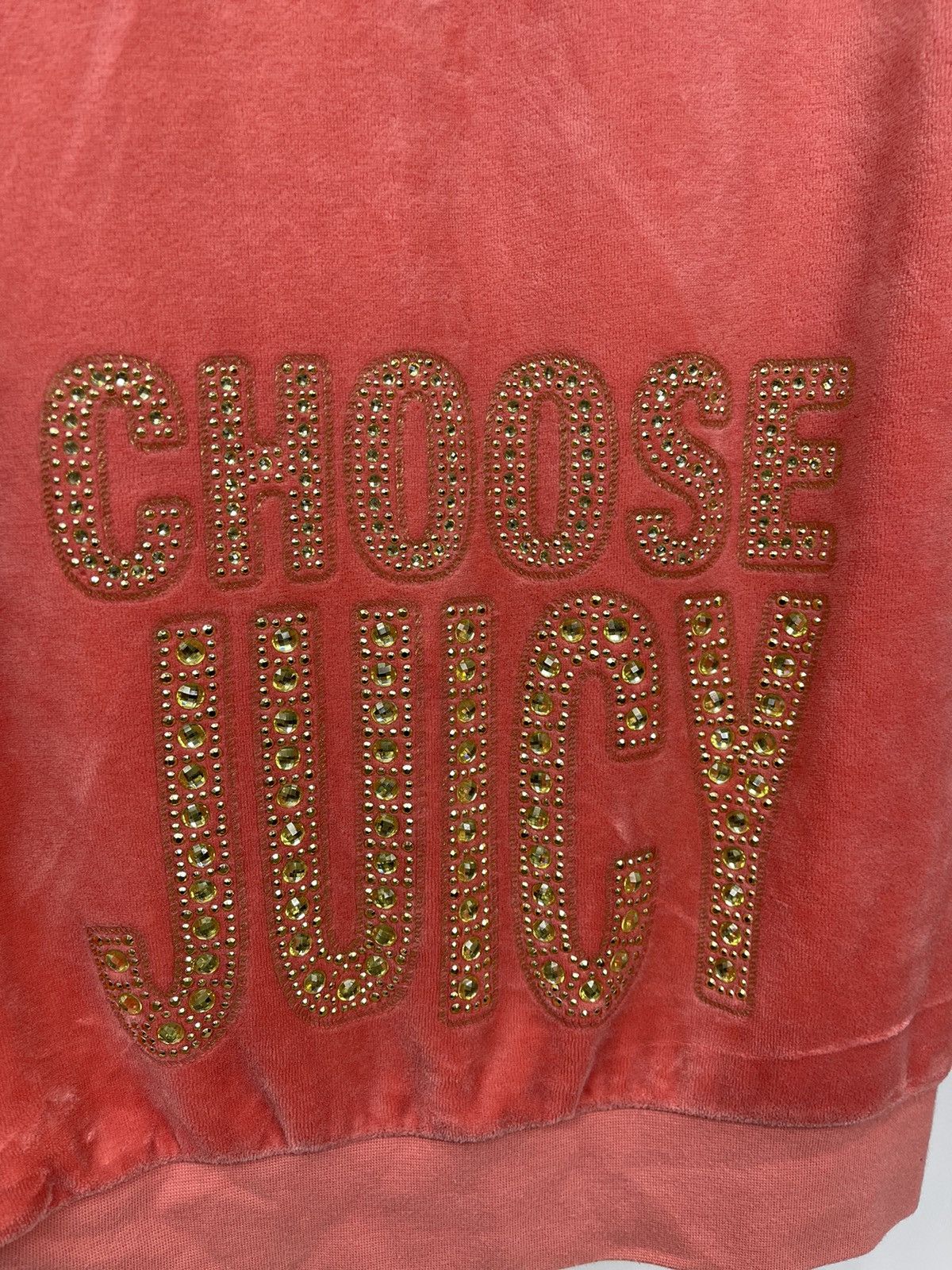 Juicy Couture Juicy Couture Full Zip Long Sleeve Hoodie Pink Size L Women Size L / US 10 / IT 46 - 5 Thumbnail