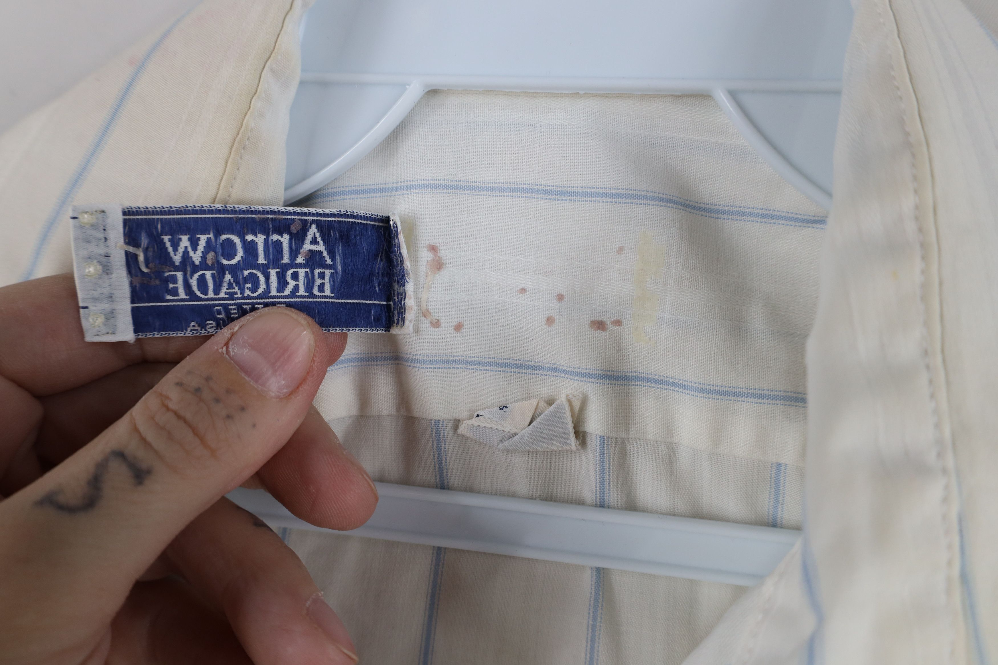 Vintage Vintage 70s Streetwear Striped Short Sleeve Button Shirt USA Size US M / EU 48-50 / 2 - 9 Thumbnail
