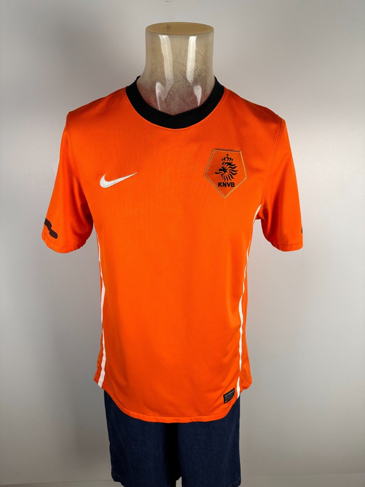 Nike Netherlands 2010 Home Football Shirt Soccer Jersey Nike M Size US M / EU 48-50 / 2 - 1 Thumbnail