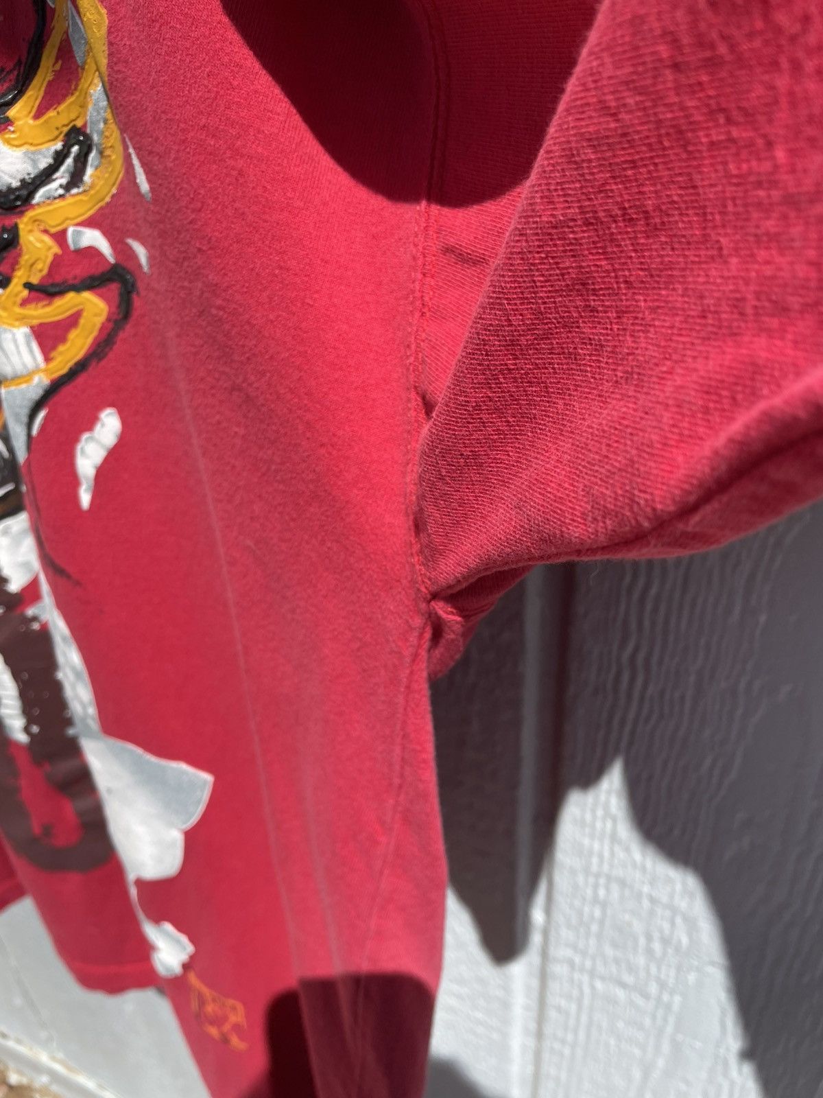 Other VTG Y2K Dragon Japanese Style Graphic T-shirt Red Mens Xl Size US XL / EU 56 / 4 - 5 Thumbnail