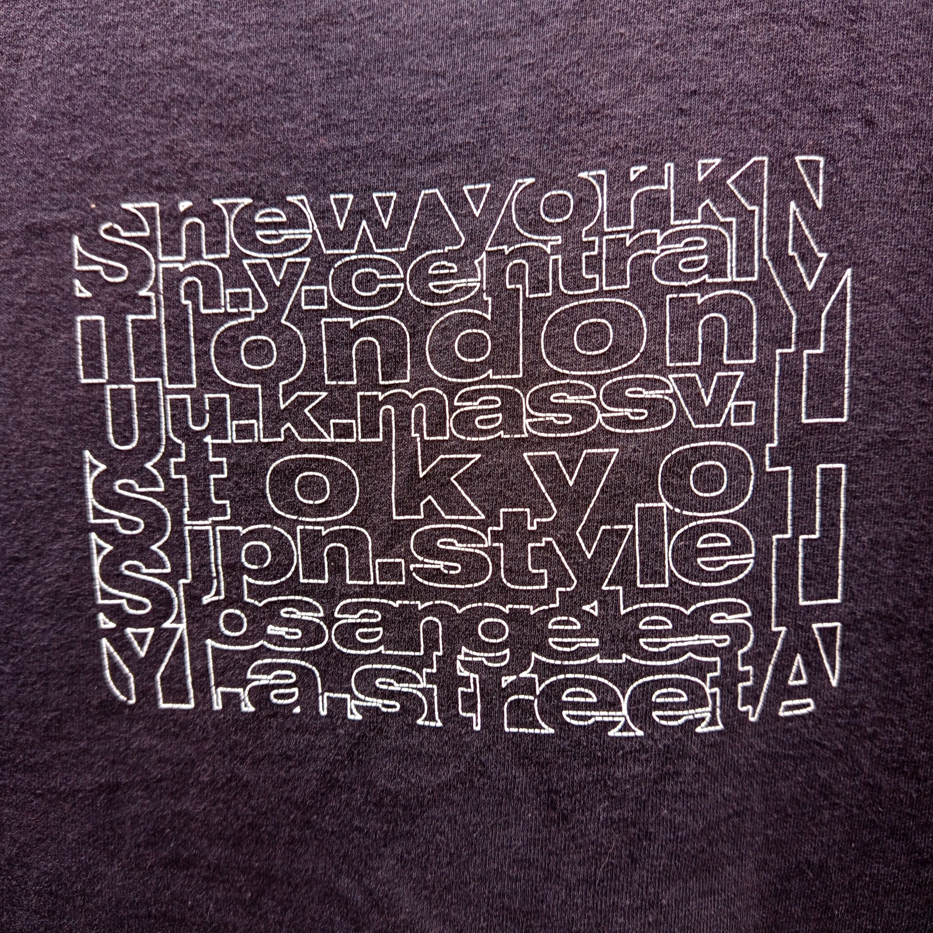 Stussy Vintage Stussy Street wear new York Japan style t shirt Size US L / EU 52-54 / 3 - 3 Thumbnail