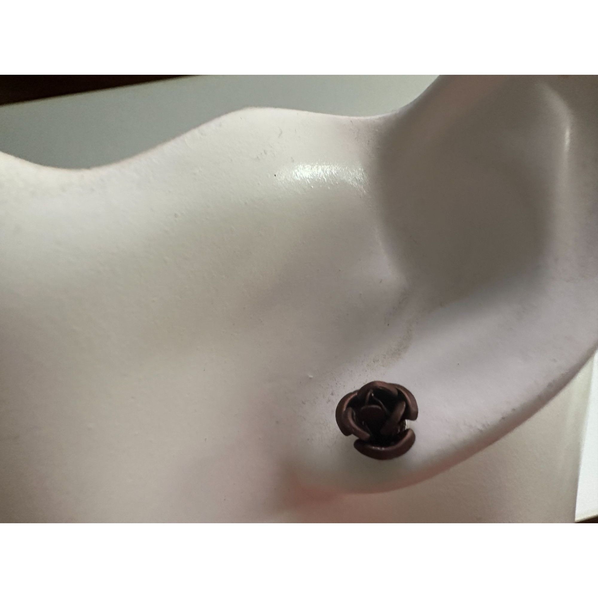 Other Three Pairs of Women's Rose Flower Stud Earrings with Backin Size ONE SIZE - 19 Thumbnail