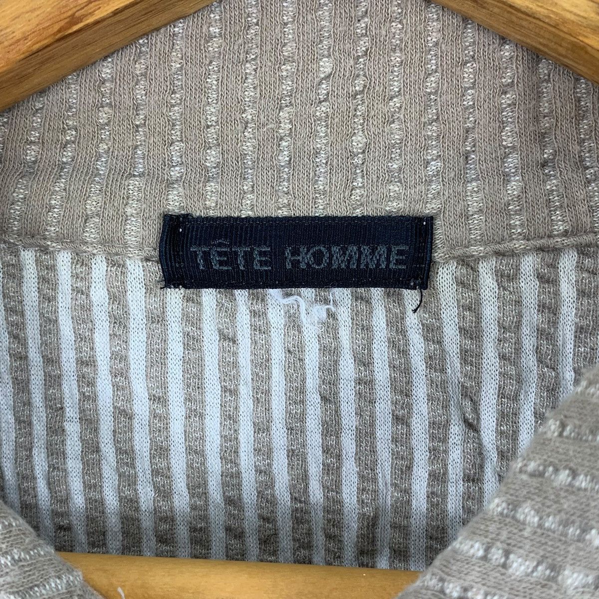 Issey Miyake Vintage ISSEY MIYAKE TETE HOMME Collection Polo Size US M / EU 48-50 / 2 - 6 Thumbnail