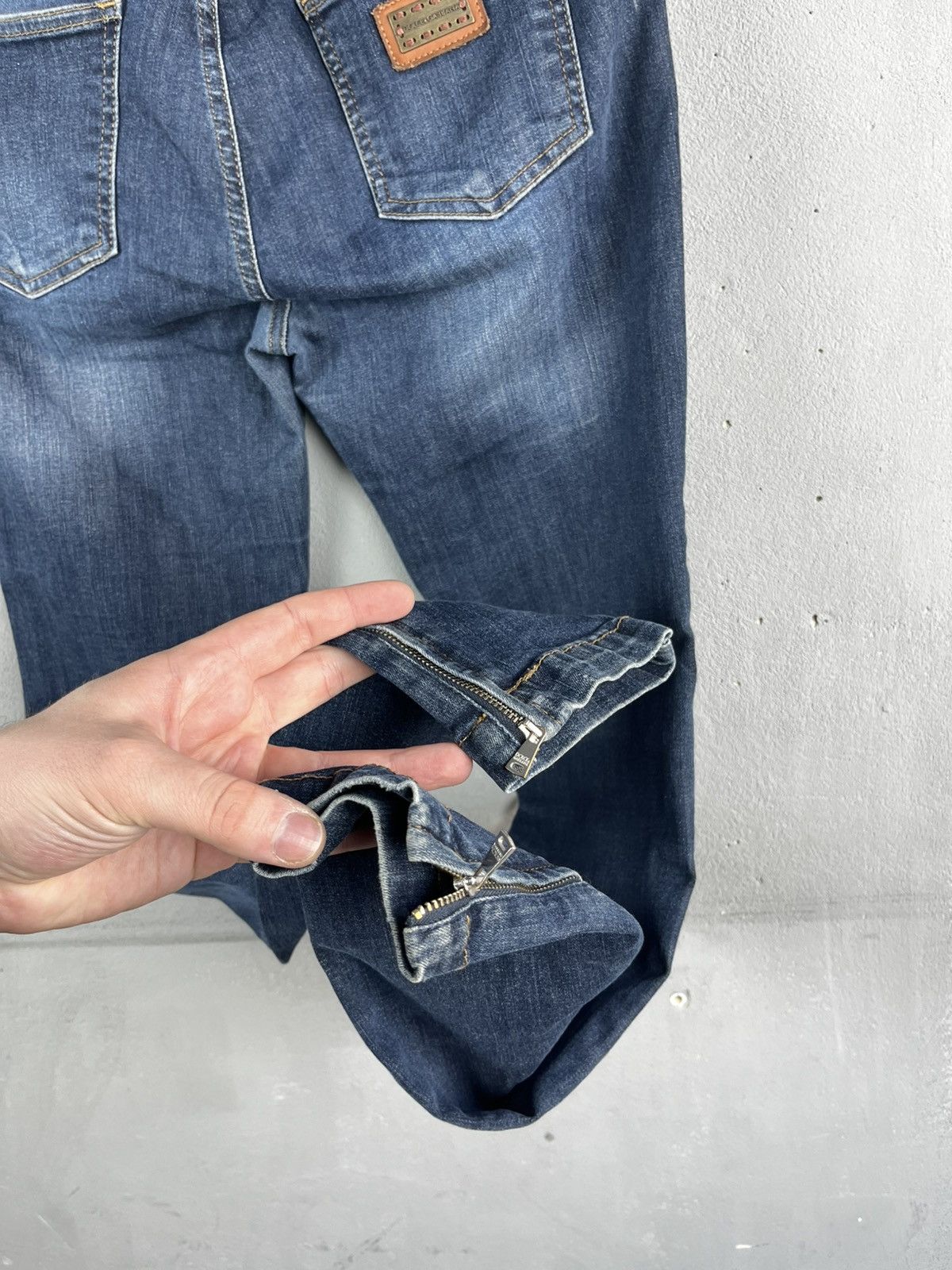 Dolce & Gabbana Dolce Gabbana y2k denim pants Size 27" / US 4 / IT 40 - 8 Thumbnail