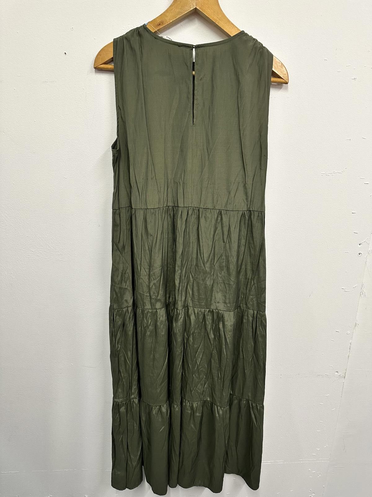 Other MNG Olive Green Sleeveless Midi Dress, Size M Size M / US 6-8 / IT 42-44 - 4 Thumbnail