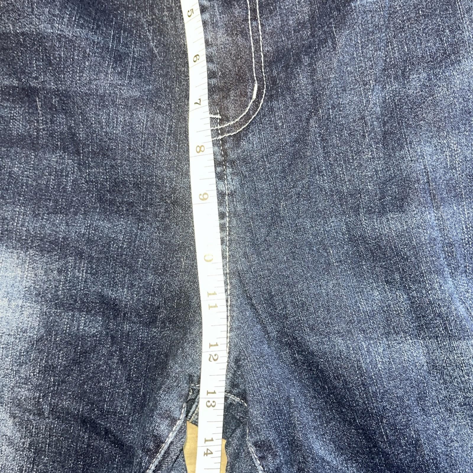 Jean Jeans Blue Distressed Jeans Size 5XL NWOT Size 30" / US 8 / IT 44 - 6 Thumbnail