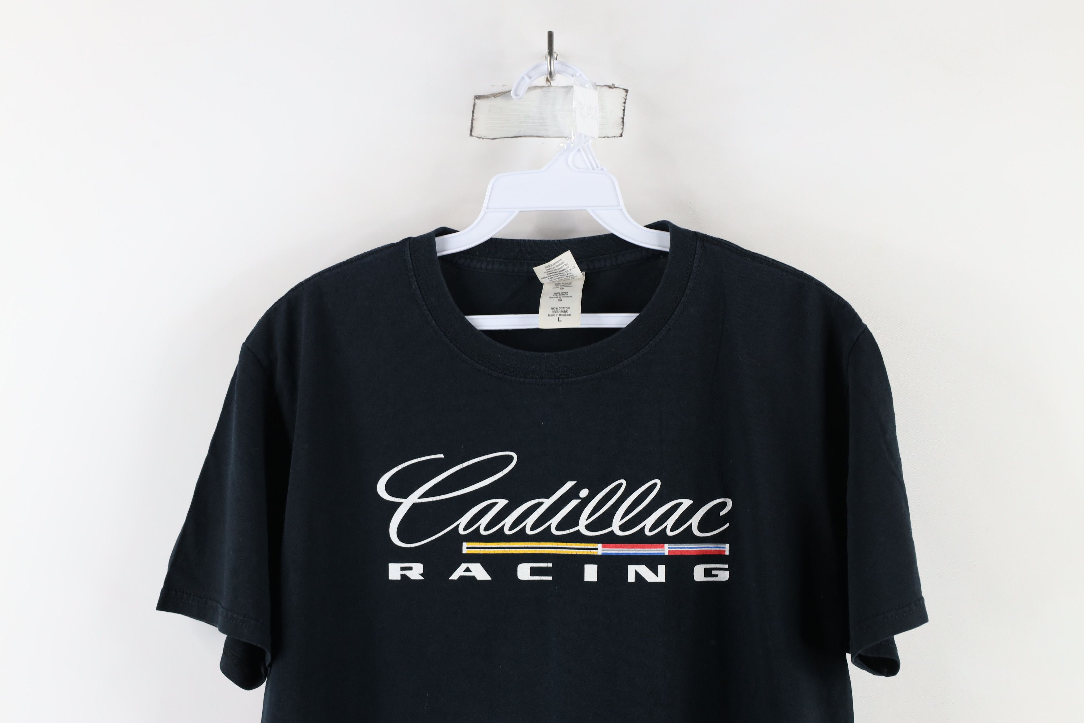 Vintage Vintage Y2K Spell Out Cadillac Racing Short Sleeve T-Shirt Size US L / EU 52-54 / 3 - 2 Thumbnail