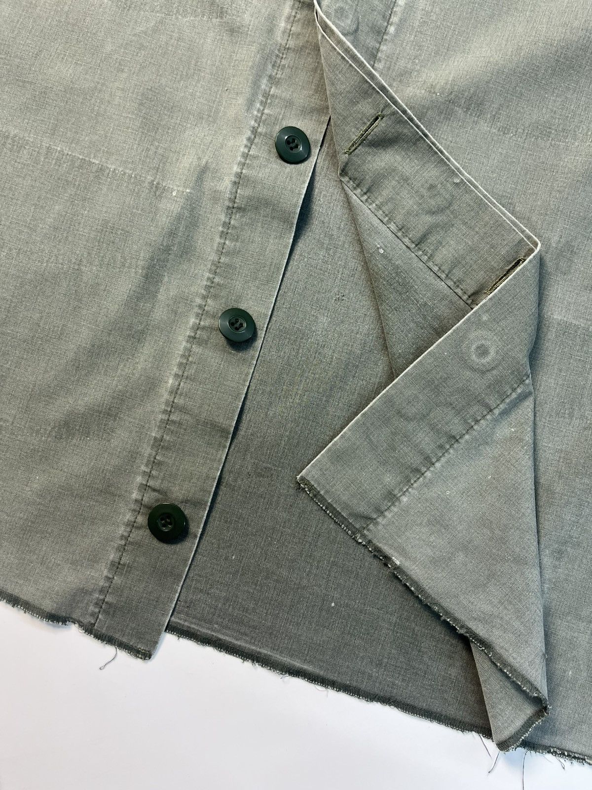 Undercover Undercover SS03 “SCAB” GIZ Motif Washed Shirt Size US M / EU 48-50 / 2 - 8 Thumbnail