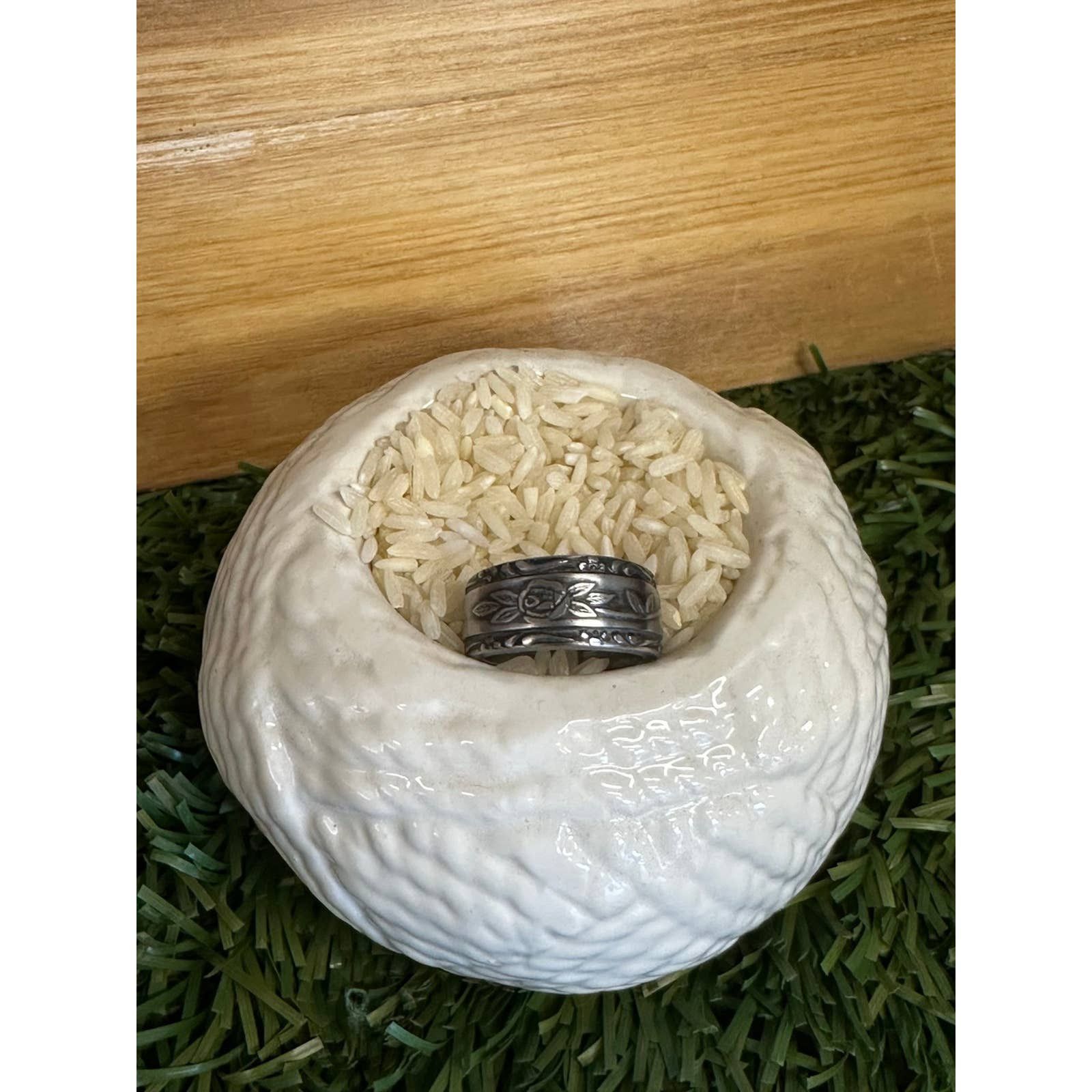 Handmade Ring size 7.5 Size ONE SIZE - 1 Thumbnail