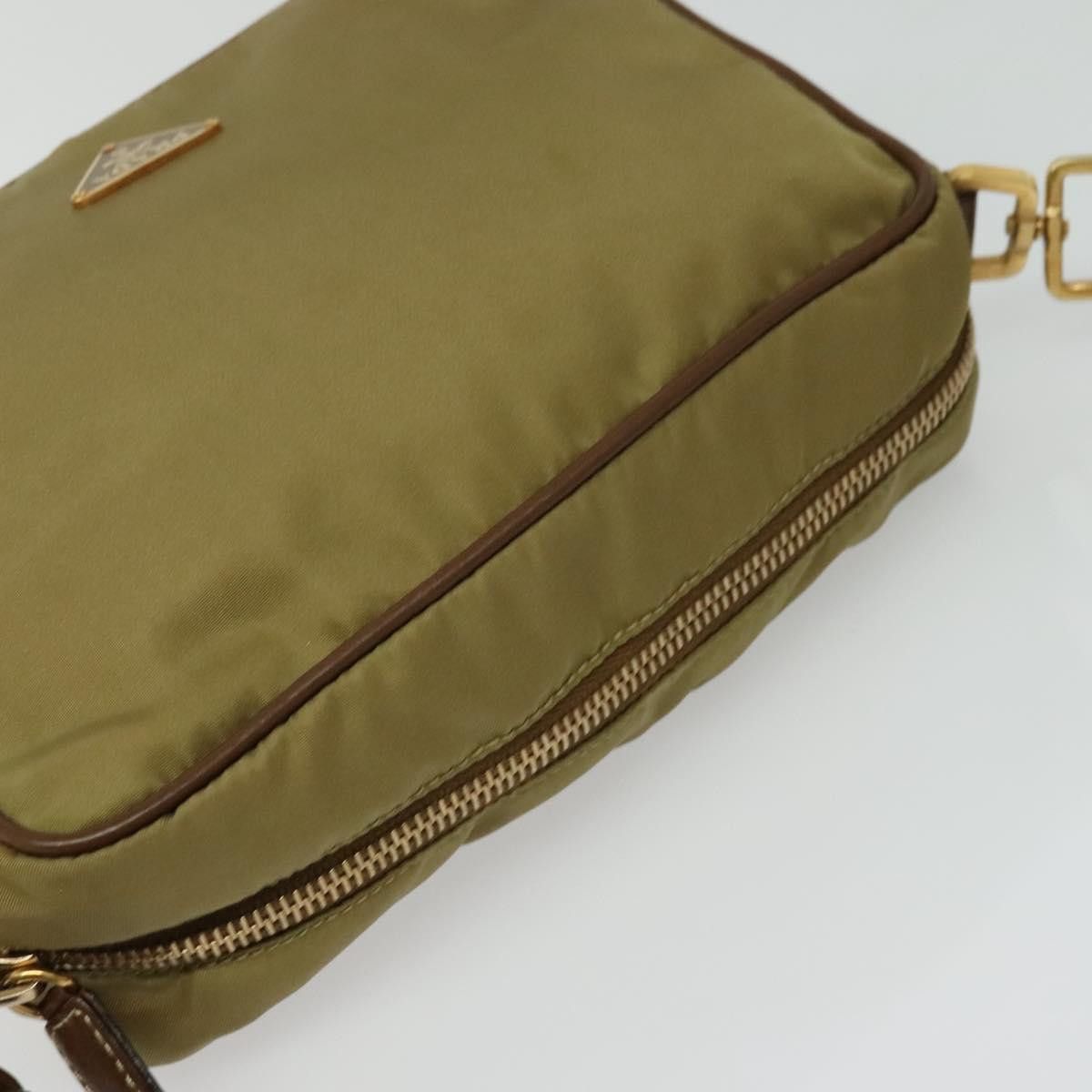 Prada PRADA Shoulder Bag Nylon Beige Gold Size ONE SIZE - 6 Thumbnail