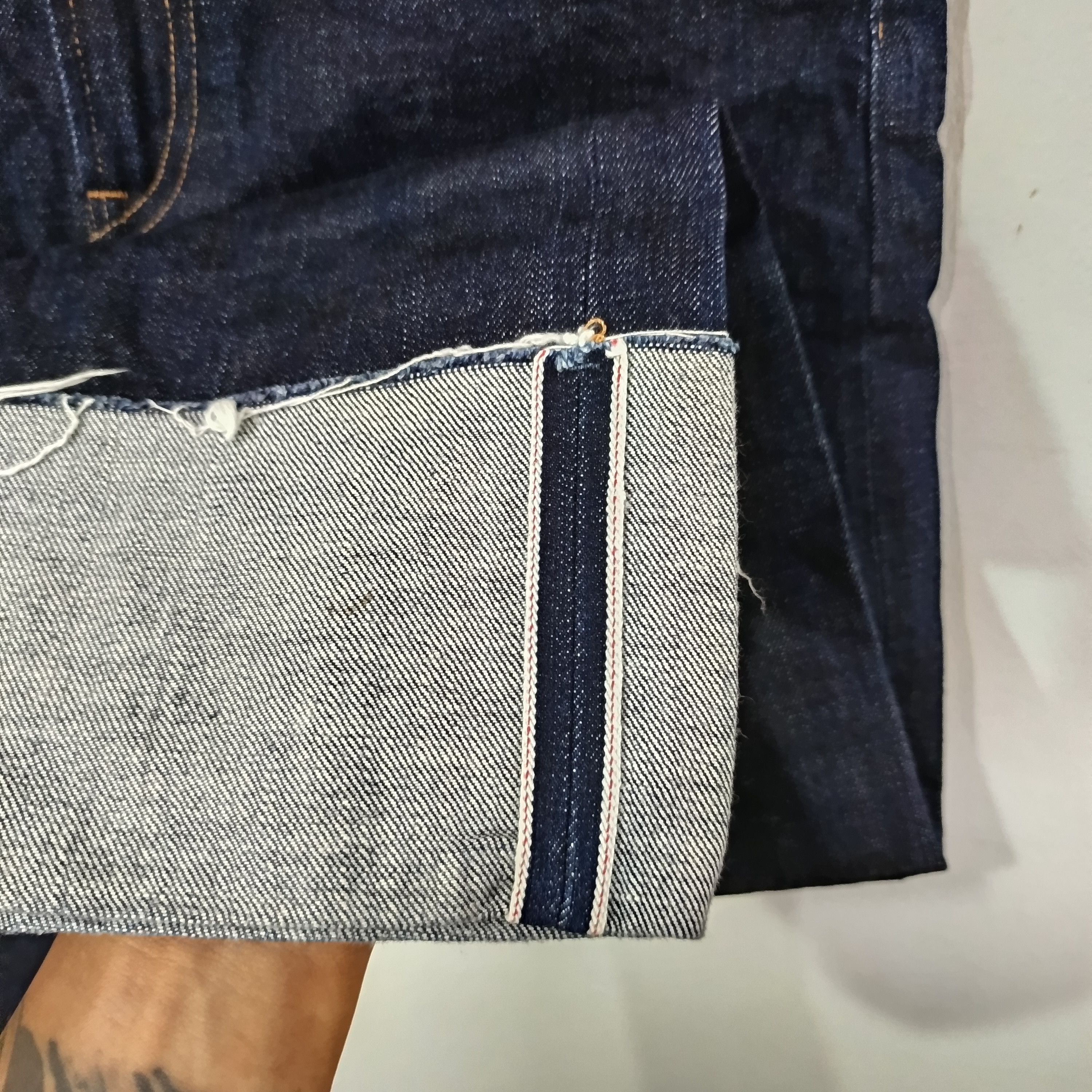 Japanese Brand × United Arrows × monkey time MONKEY TIME JAPAN SELVEDGE DENIM PANTS Size US 32 / EU 48 - 5 Thumbnail