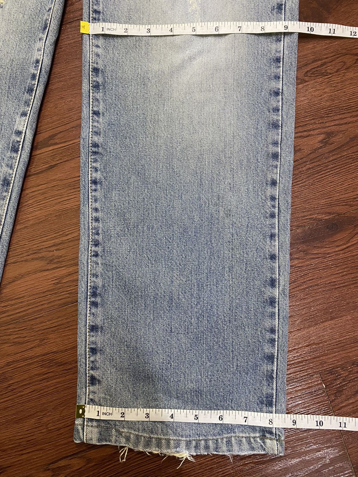 Edwin Vintage Edwin US CLASSIC Faded Wash Destroyer Loose Jeans Size US 32 / EU 48 - 19 Thumbnail