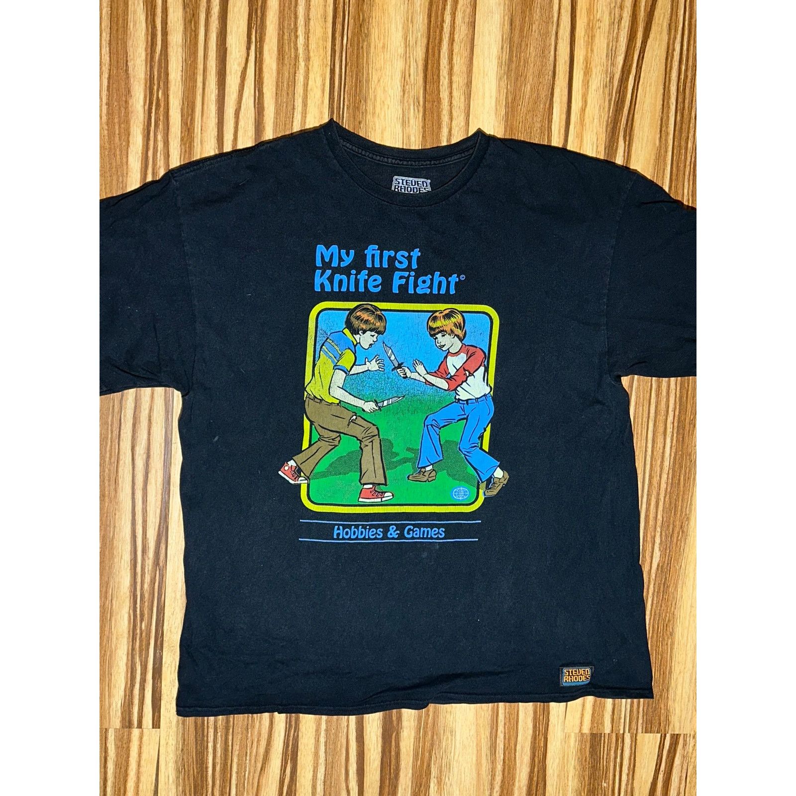 & Other Stories Vintage My First Knife Fight Steven Rhodes Size 2XL Size US XXL / EU 58 / 5 - 2 Thumbnail