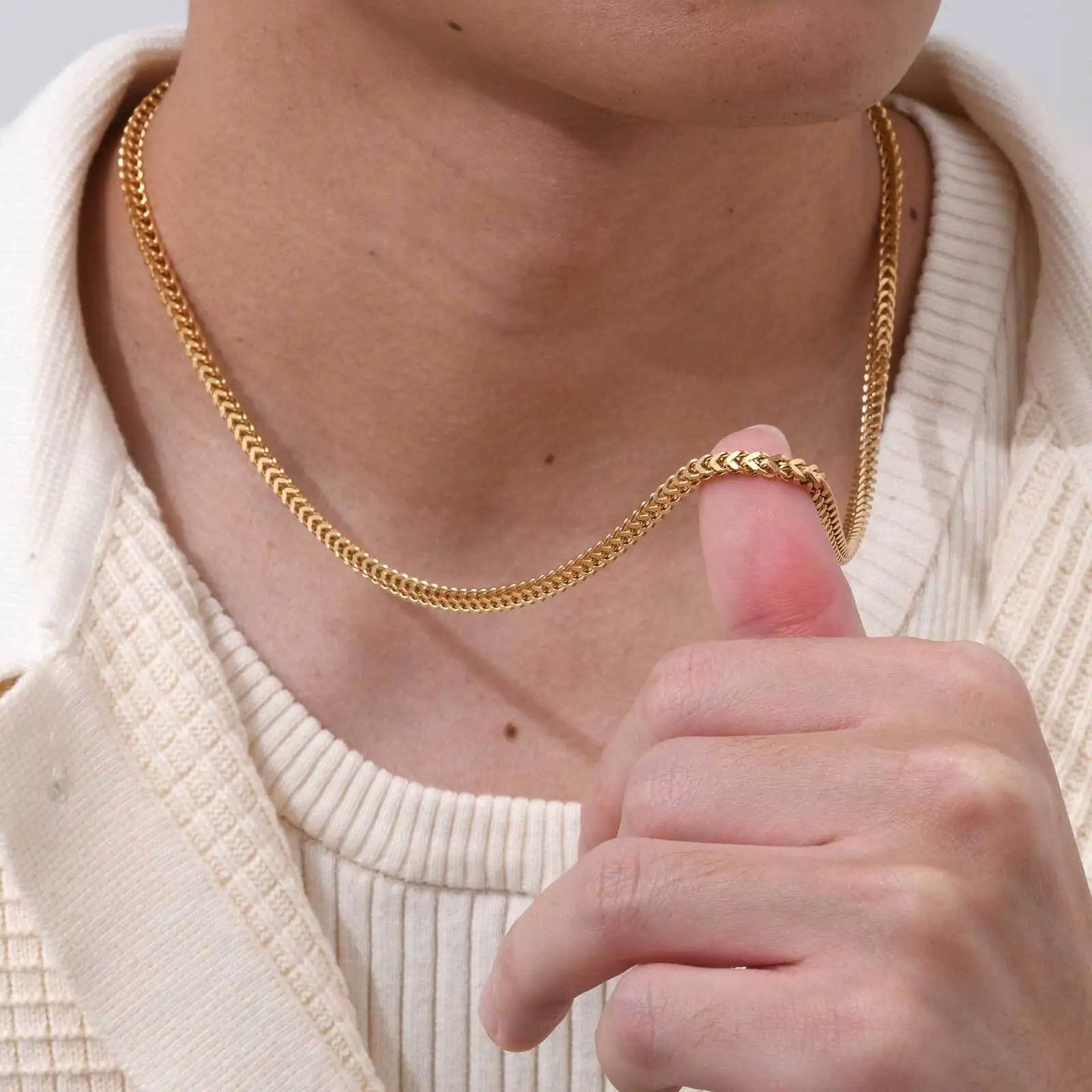 Vintage Franco Chain Necklace Size ONE SIZE - 2 Thumbnail