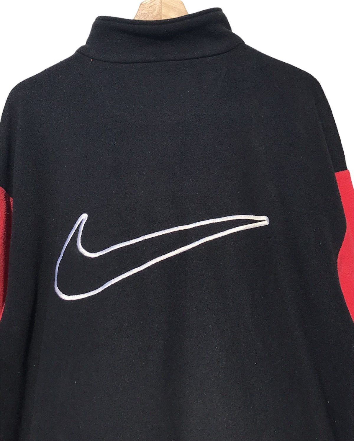 Nike Vintage 90’s Nike Premier Big Swoosh Quarter Zip Fleece Size US L / EU 52-54 / 3 - 7 Thumbnail