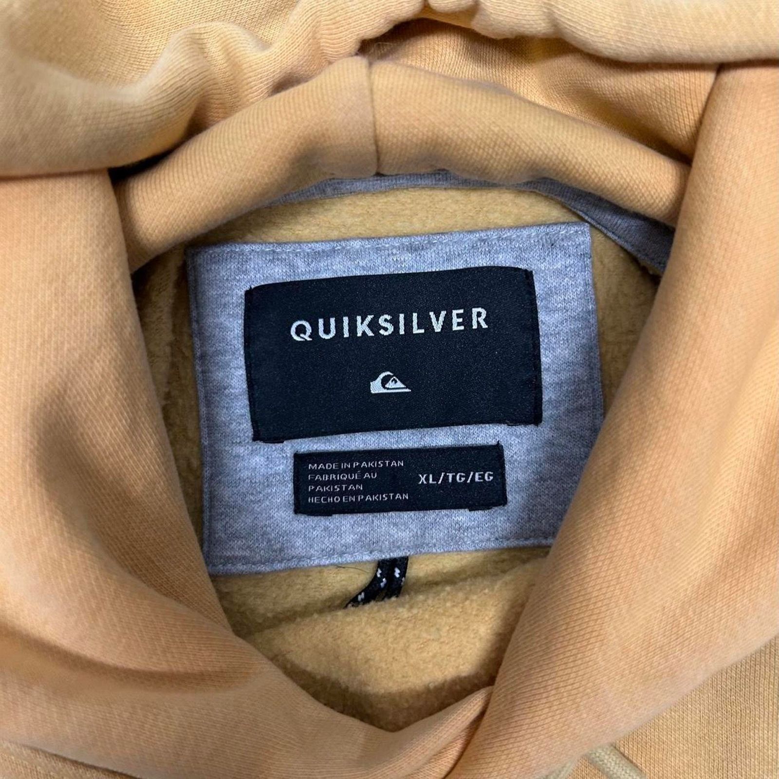 Quiksilver Yellow Quiksilver surf hoodie Size US XL / EU 56 / 4 - 4 Thumbnail