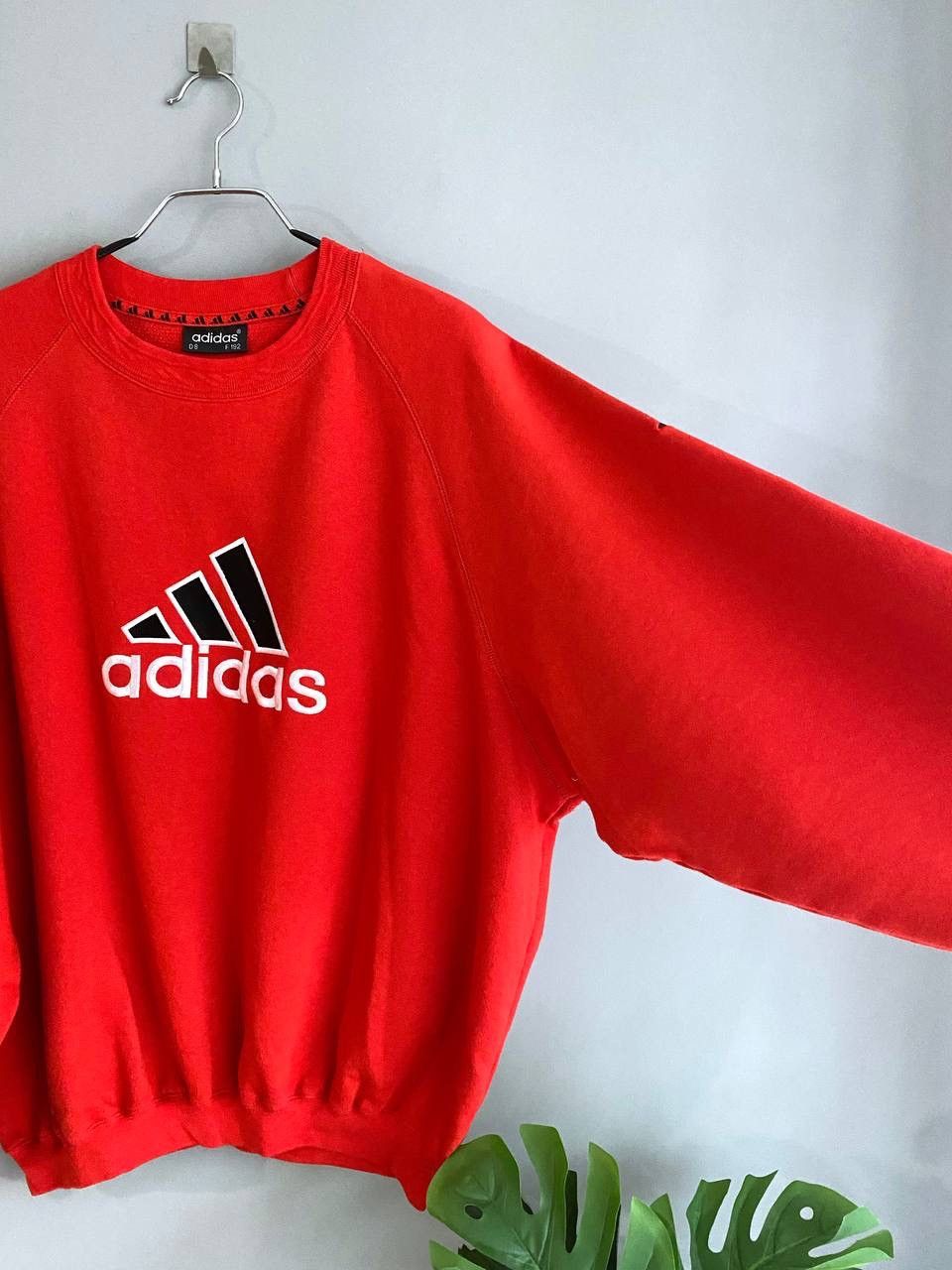 Adidas Adidas Equipment 90s Vintage Oversized Red Sweatshirt Size L Size US L / EU 52-54 / 3 - 8 Thumbnail