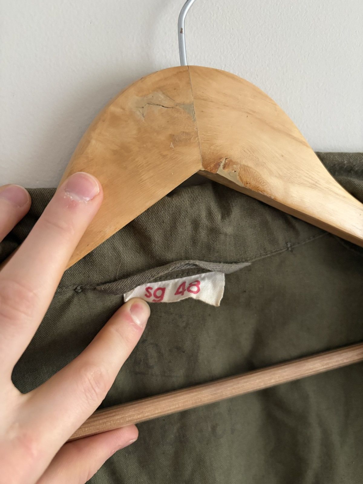 Vintage Olive Military Utility Jacket with Detachable Cape Size US M / EU 48-50 / 2 - 6 Thumbnail