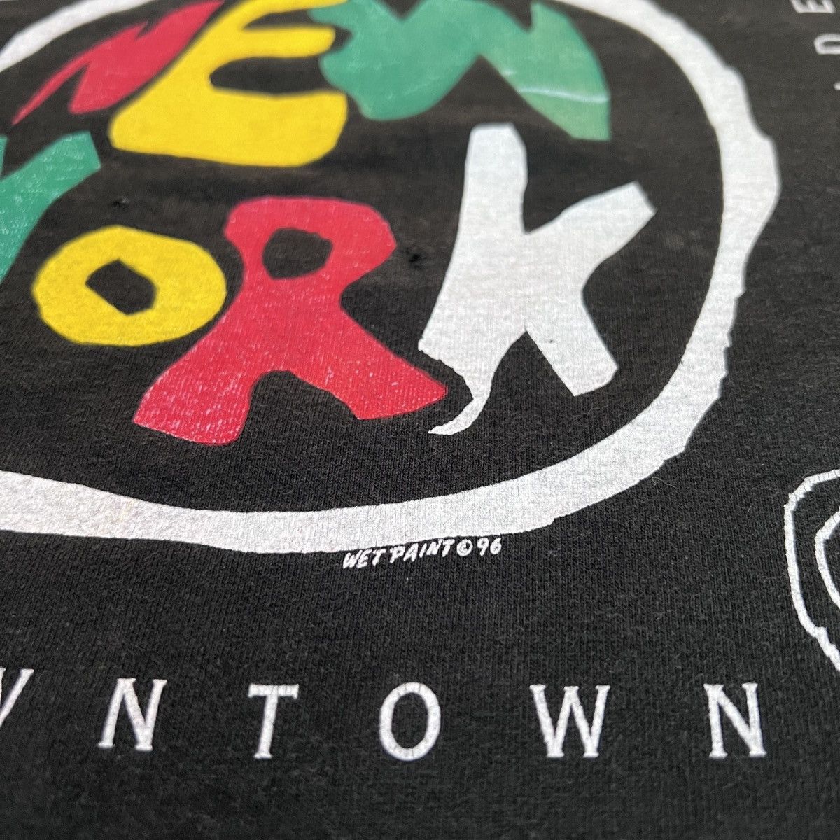 Vintage Vintage 90s New York Promo Tee Shirt graphic Size US M / EU 48-50 / 2 - 3 Thumbnail