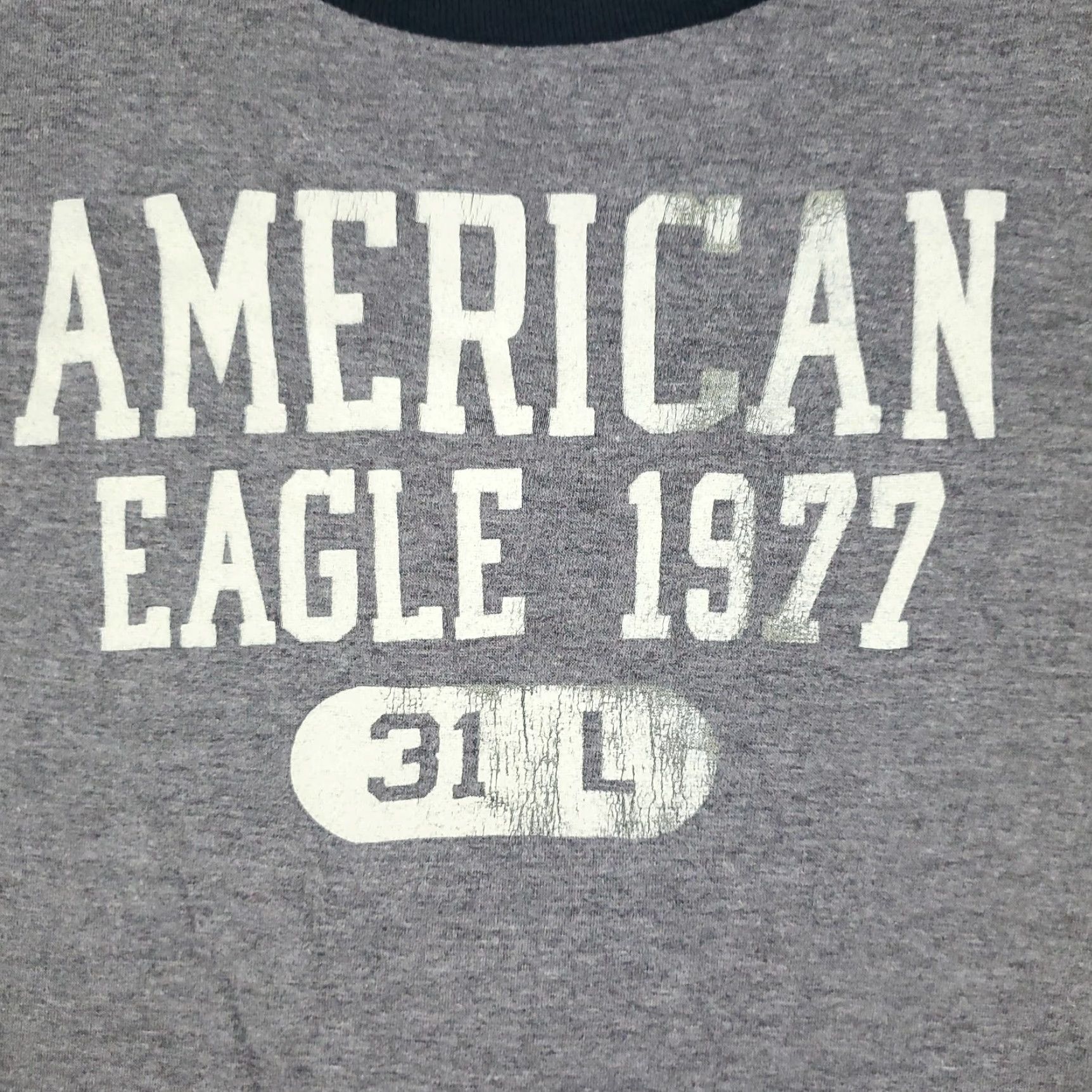 American Eagle Outfitters American Eagle T Shirt Mens Short Sleeve Gray Casual Medium Adult Size US M / EU 48-50 / 2 - 2 Thumbnail