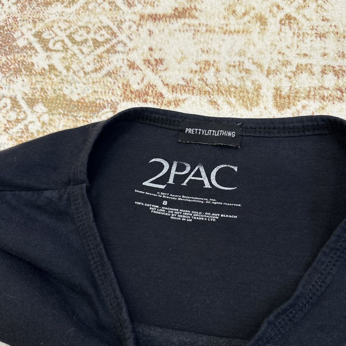 Japanese Brand × Vintage Vintage Tupac T-shirts Big Logo Rap Fit 2Pac Y2K 00s Size US M / EU 48-50 / 2 - 6 Thumbnail