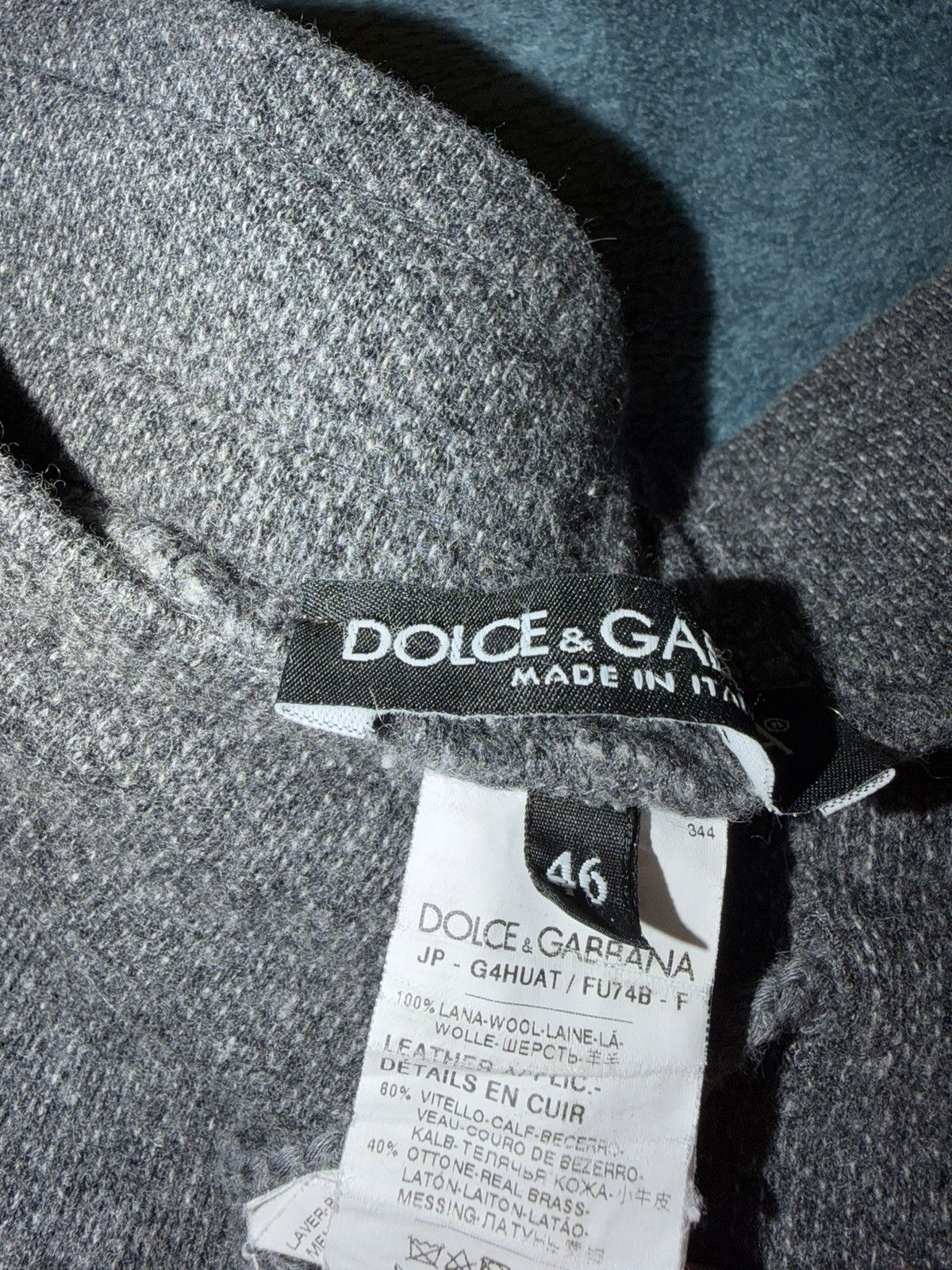 Dolce & Gabbana Dolce & Gabbana Wool Joggers Size US 30 / EU 46 - 7 Thumbnail