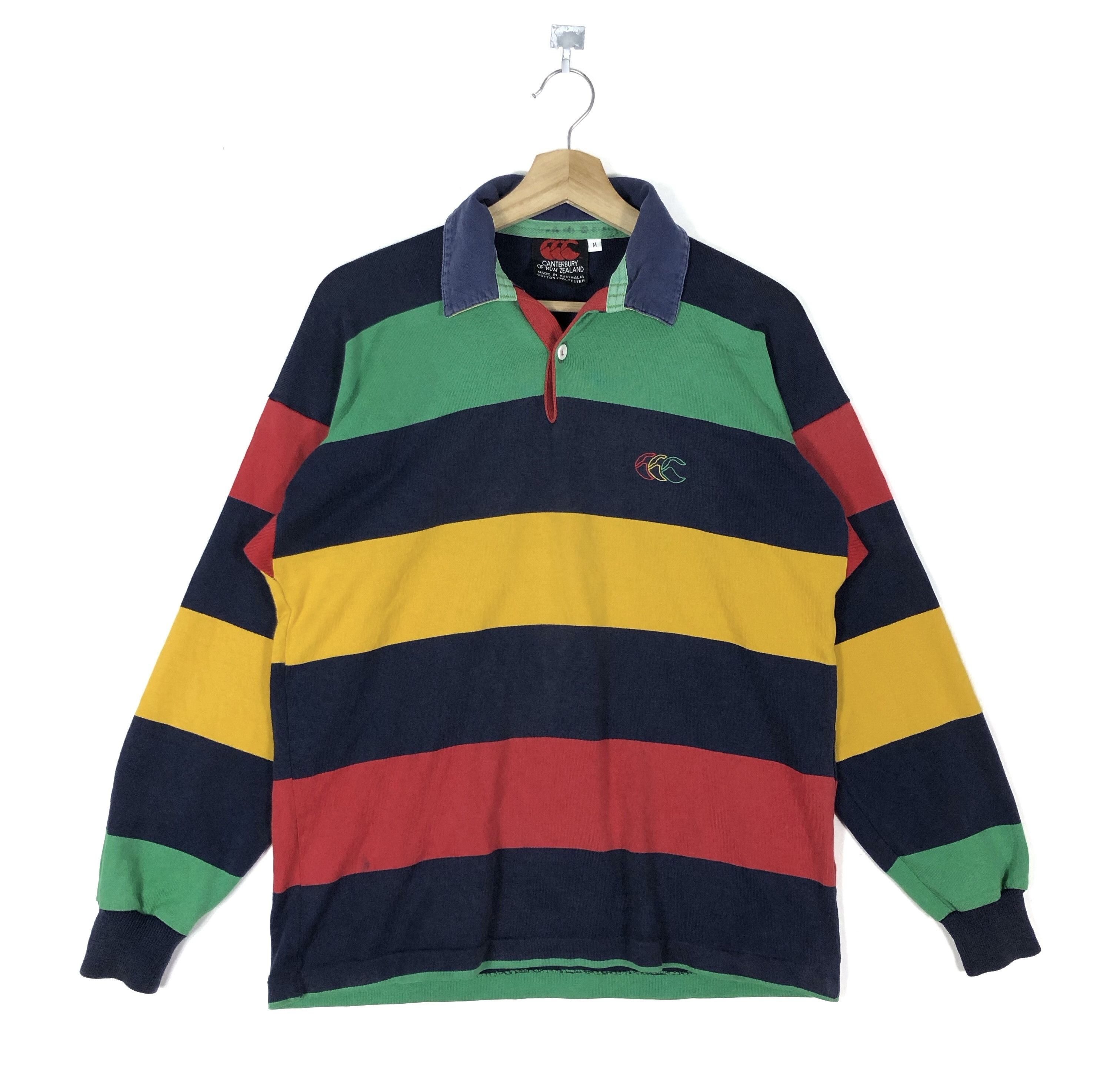 Canterbury of New Zealand RARE🔥VINTAGE 90’S CANTERBURY REGGAE COLOURWAY RUGBY WEAR Size US M / EU 48-50 / 2 - 2 Thumbnail