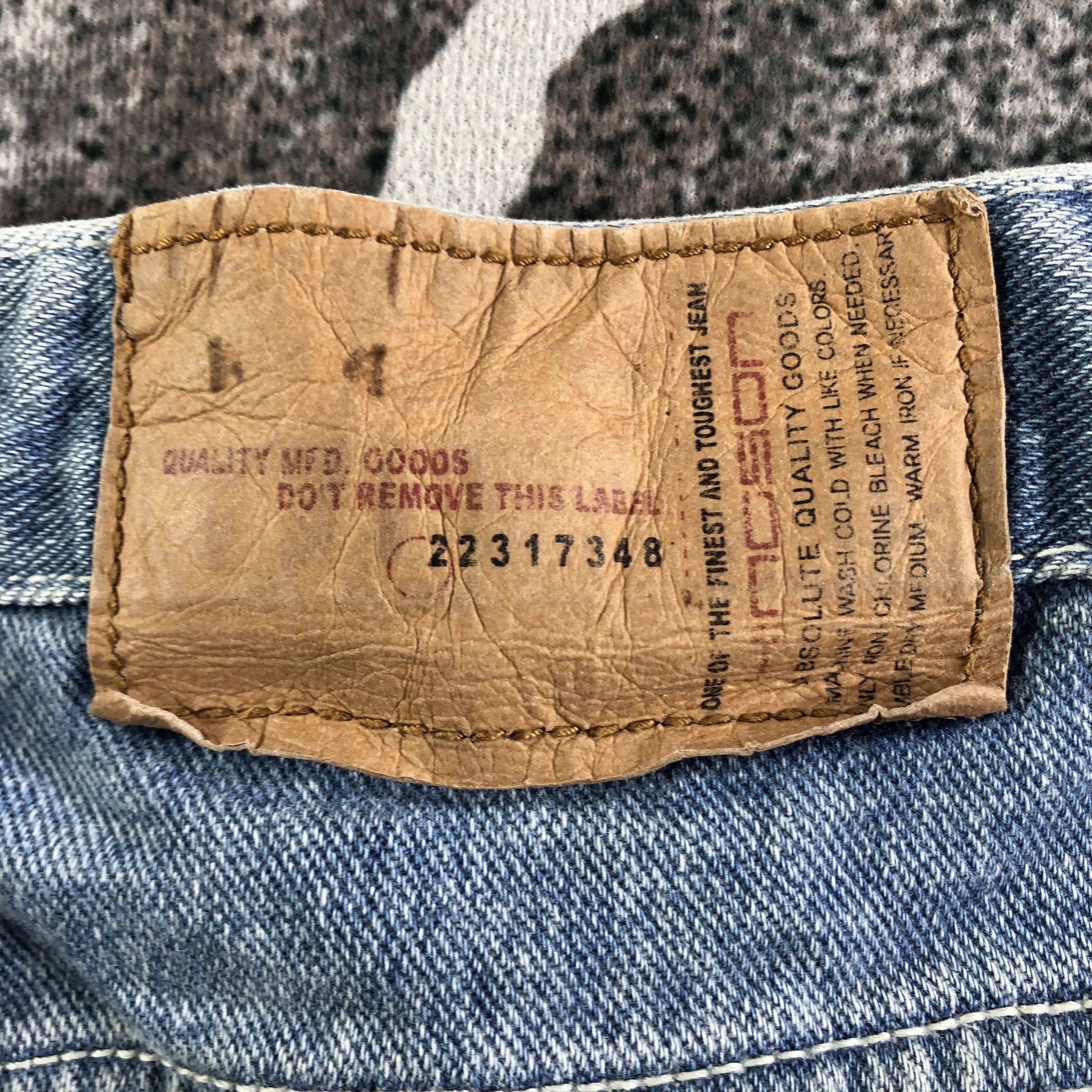 Japanese Brand Vintage Kingson Jeans Ripped Denim KJ3050 Size US 34 / EU 50 - 5 Thumbnail