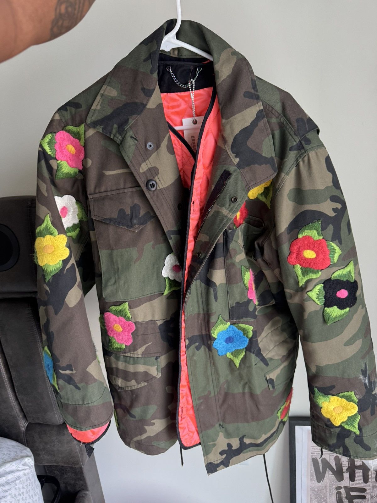 Bossi Sportswear Bossi camo flower field jacket Size US L / EU 52-54 / 3 - 6 Thumbnail