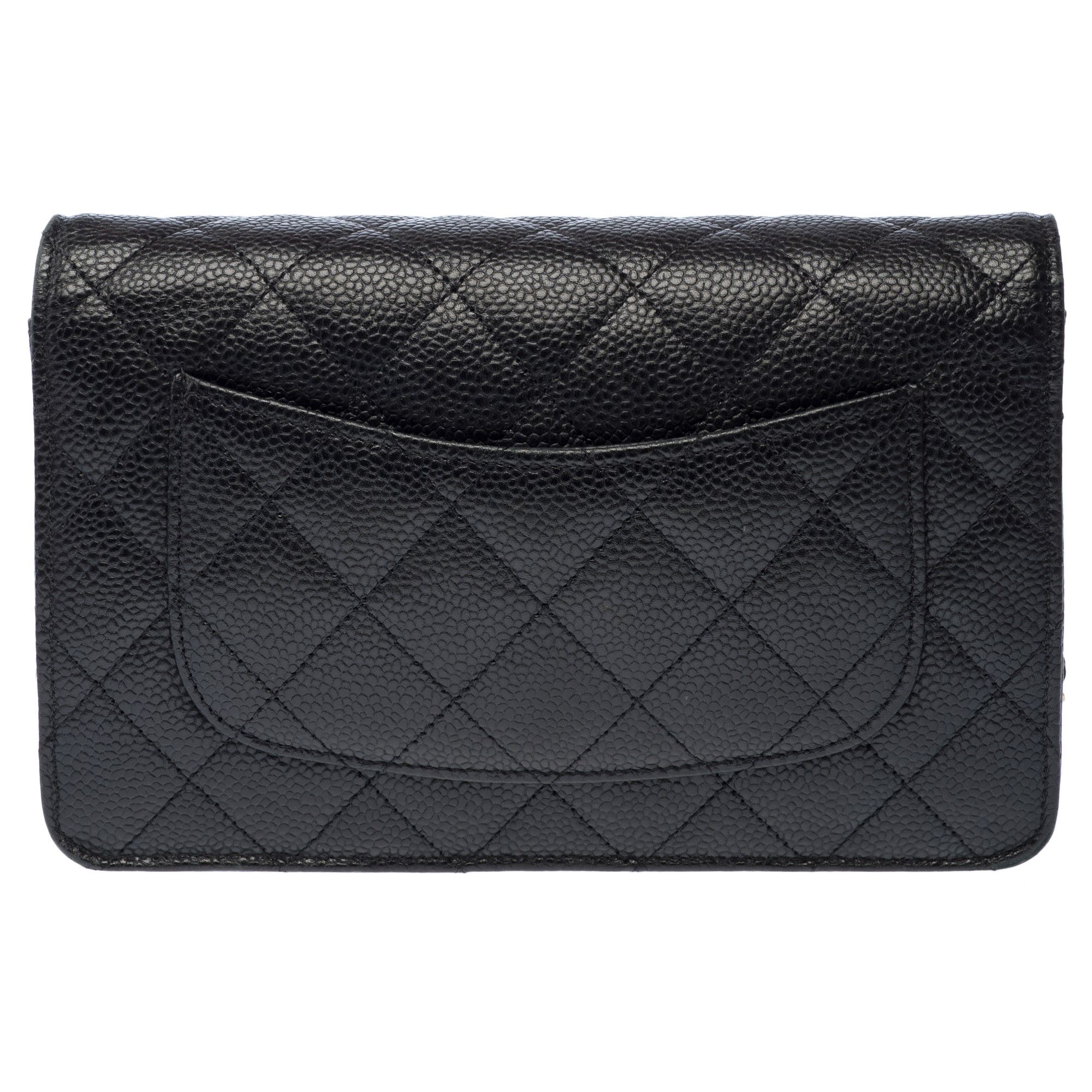 Chanel Chanel Wallet on Chain in Black Leather Size ONE SIZE - 4 Thumbnail