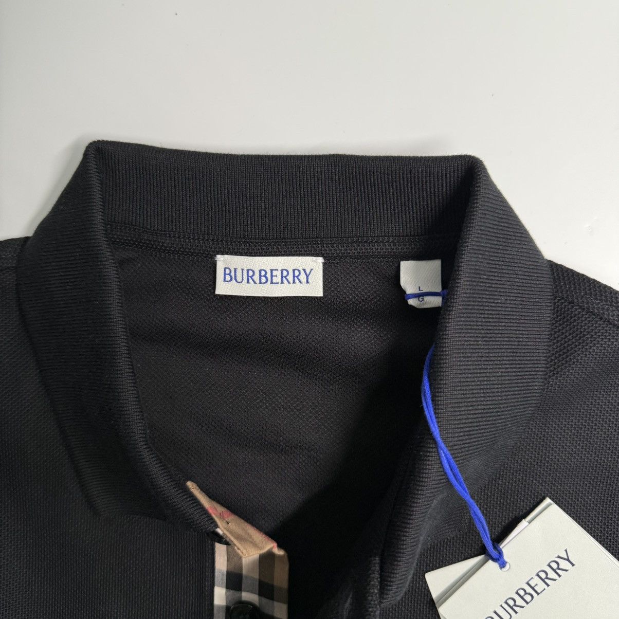 Burberry €440 NWT Burberry Hartford Men’s Polo Shirt Size L Black Size US L / EU 52-54 / 3 - 5 Thumbnail