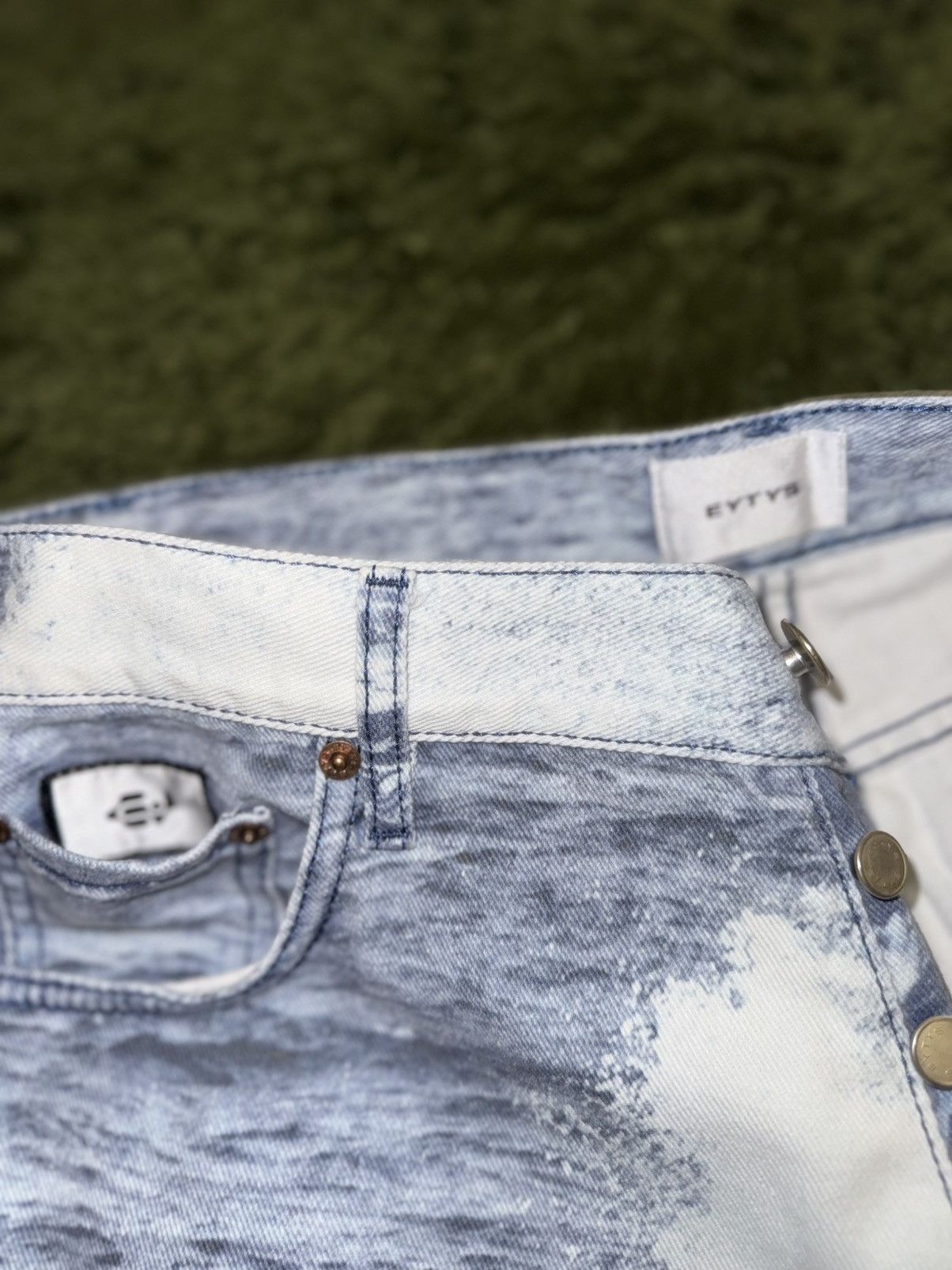 Eytys [30X32] EYTYS Made in Italy button fly Wave Denim Size US 30 / EU 46 - 4 Thumbnail