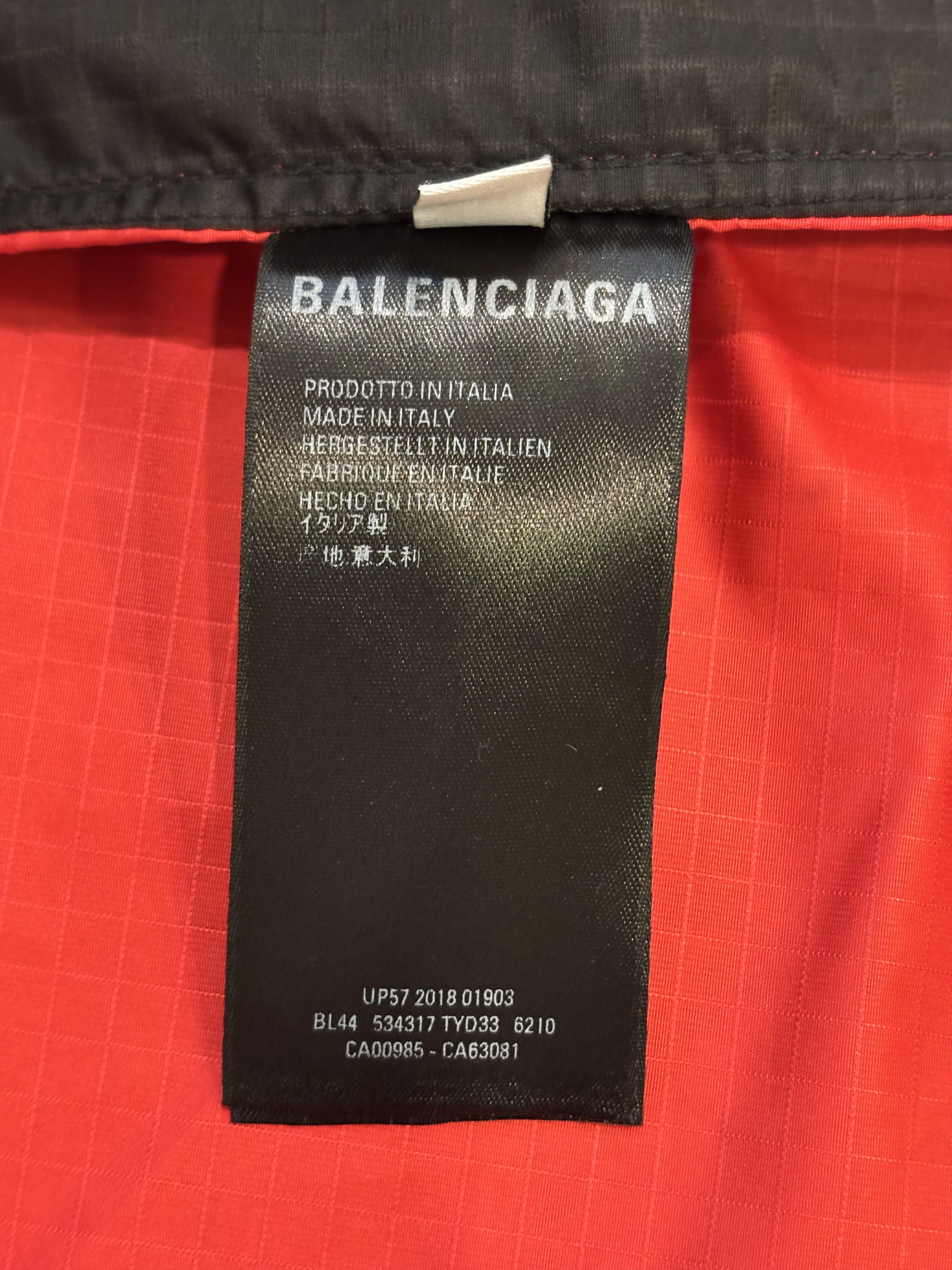 Balenciaga Coach jacket oversize Balenciaga rouge bleu noir Size US XL / EU 56 / 4 - 14 Thumbnail