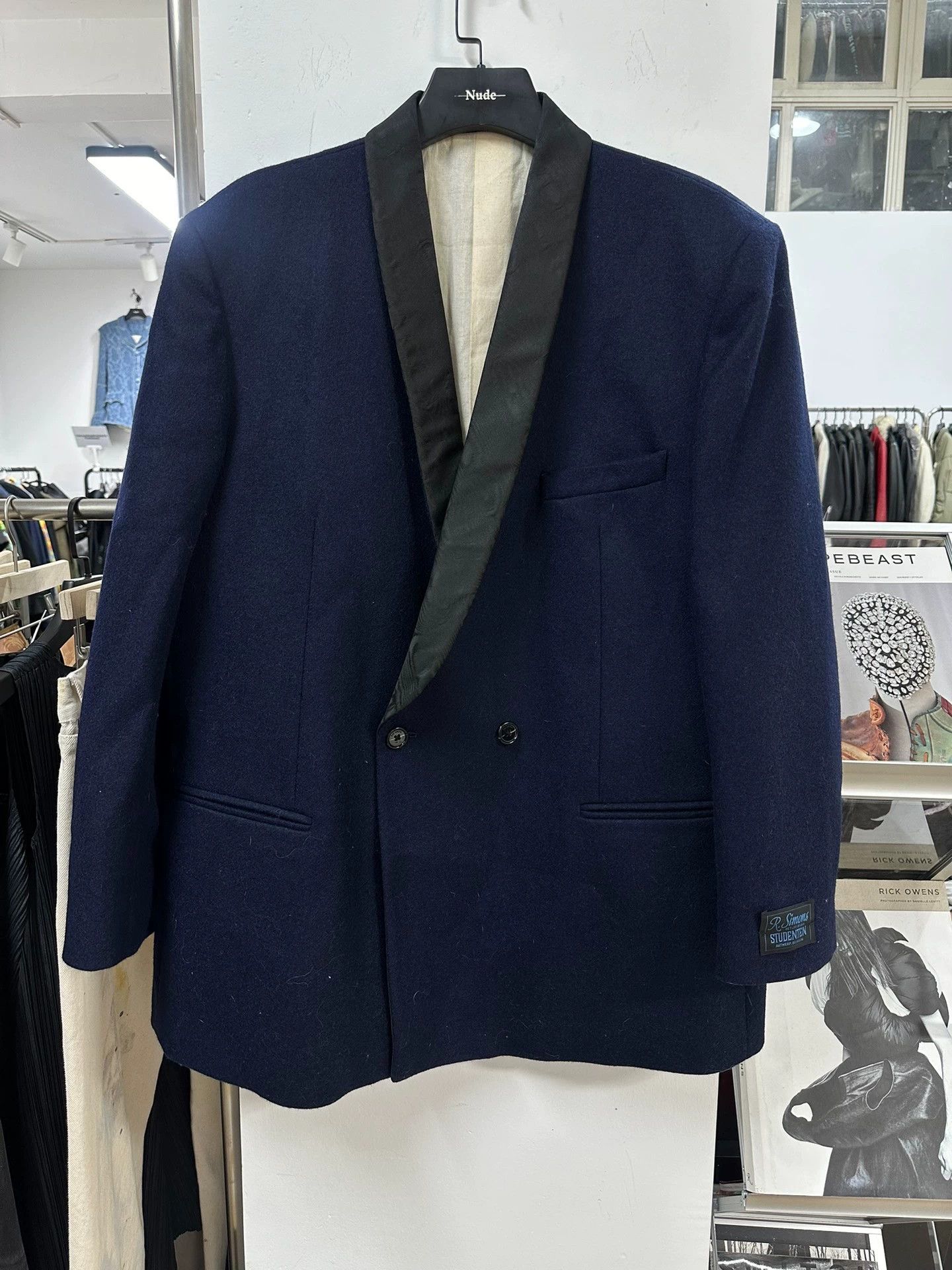 Raf Simons Raf Simons Woolen coat with wide shoulders Size US XL / EU 56 / 4 - 1 Thumbnail