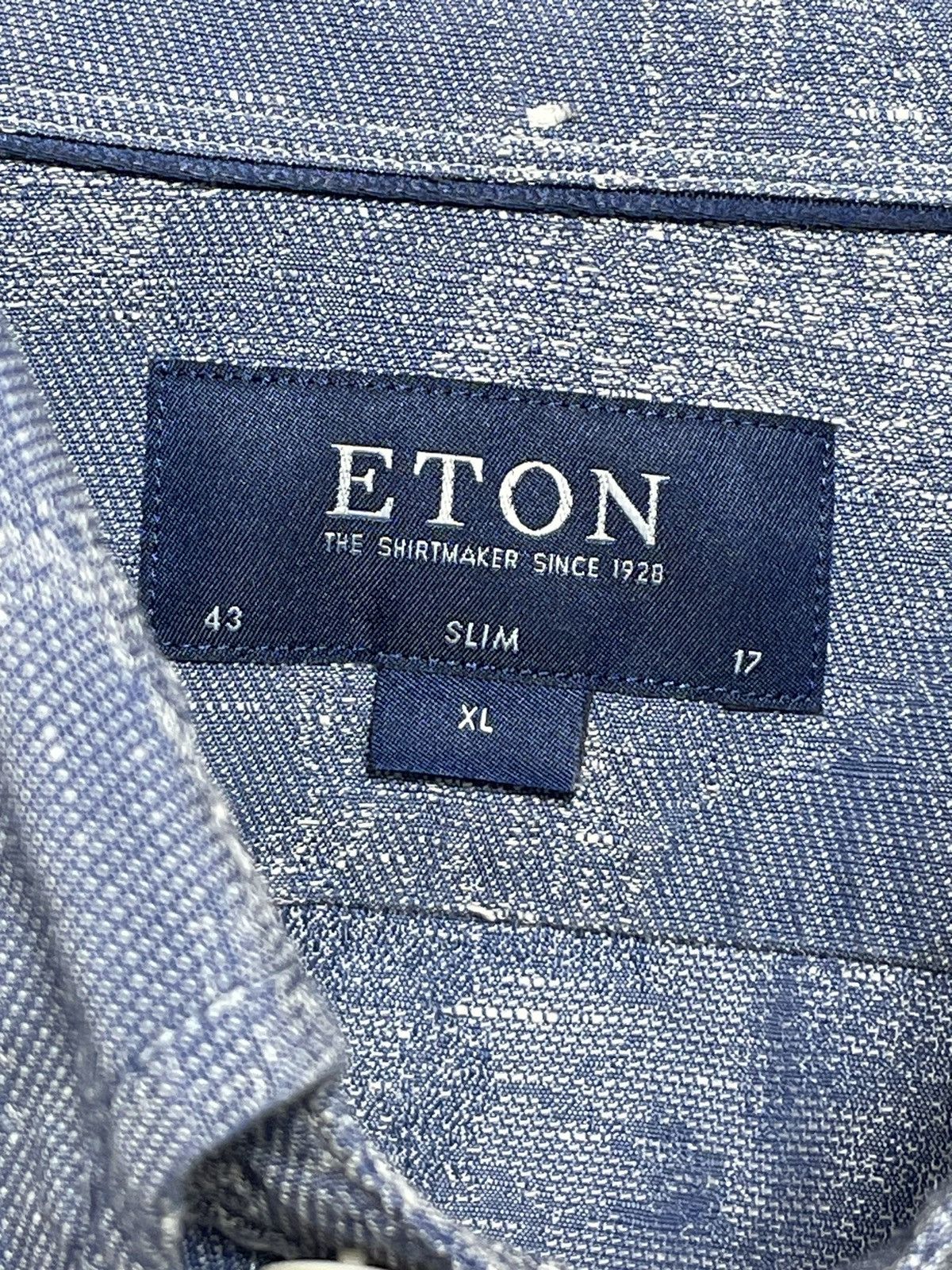 Eton Eton Shirt button Monogram Fish Size US XL / EU 56 / 4 - 5 Thumbnail