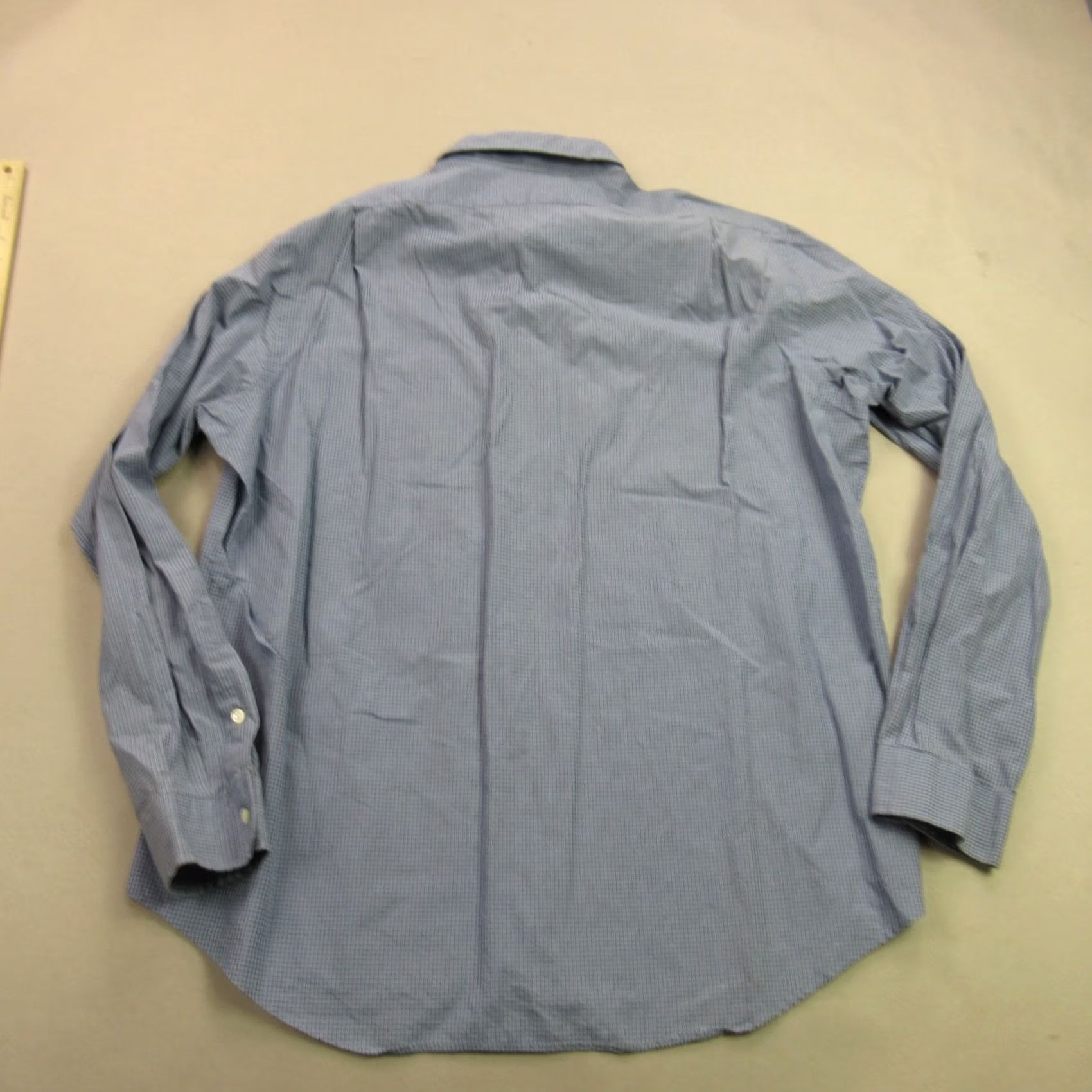 Polo Ralph Lauren Polo Ralph Lauren Shirt Mens XL Long Sleeve Button-Up Blue Checks Casual Size US XL / EU 56 / 4 - 4 Thumbnail