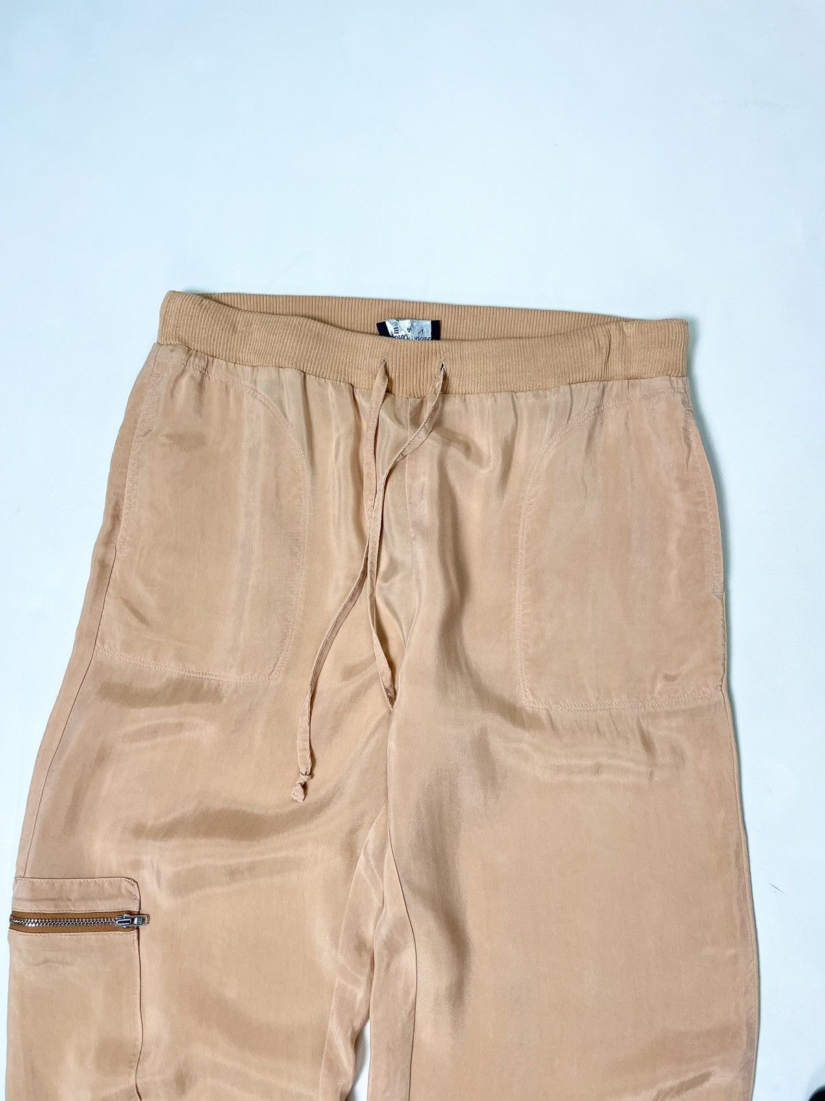 Emporio Armani Emporio Armani 🍑 peach color nylon jogger cargo pants Size 30" / US 8 / IT 44 - 4 Thumbnail